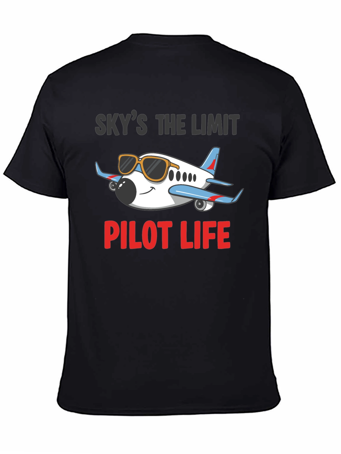 Pilot Life Tee - Sky's the Limit Graphic T-Shirt - 4
