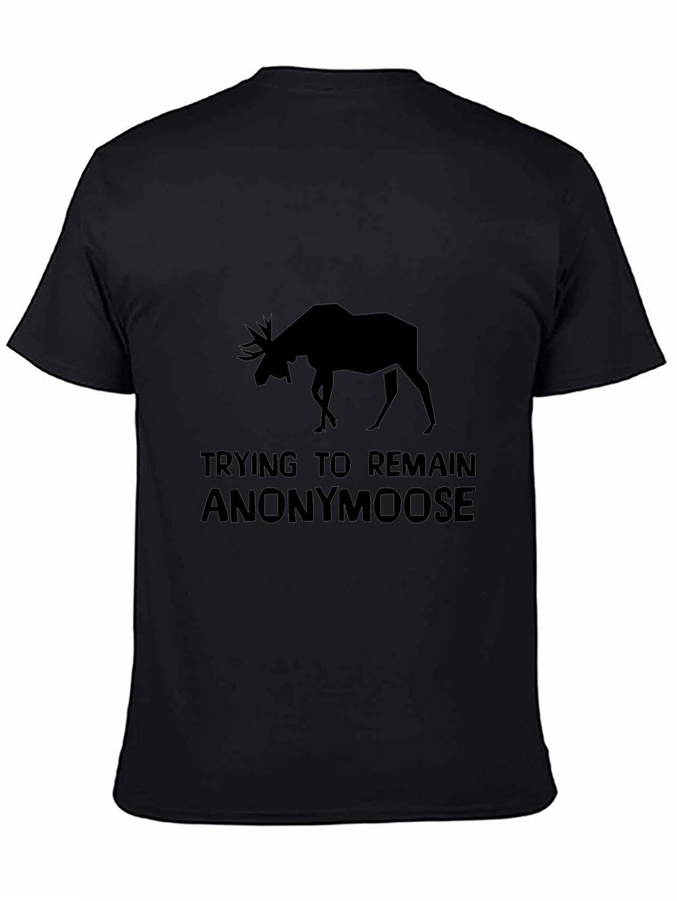 Black Anonymoose Black Graphic Tee view 4