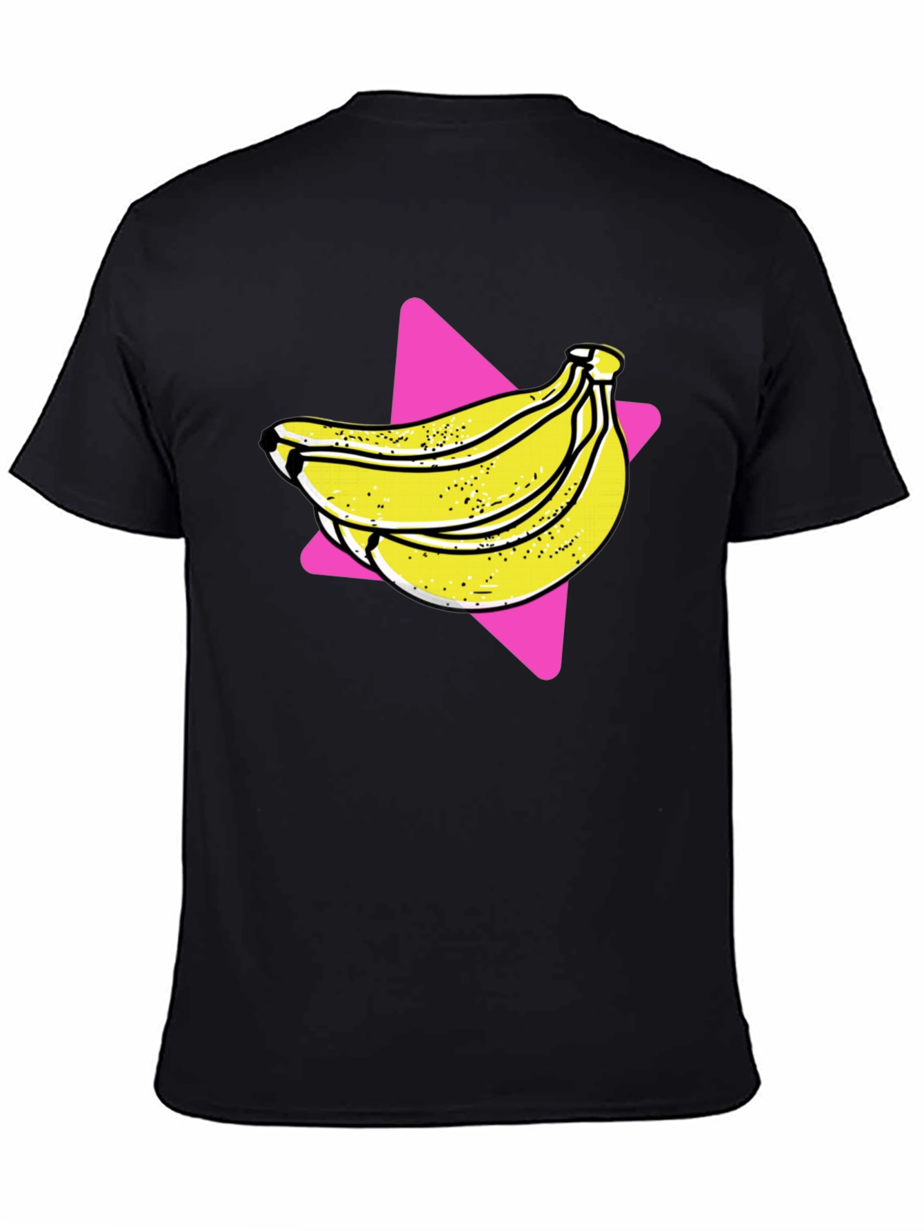 Black Banana Graphic Tee - Retro Style view 4