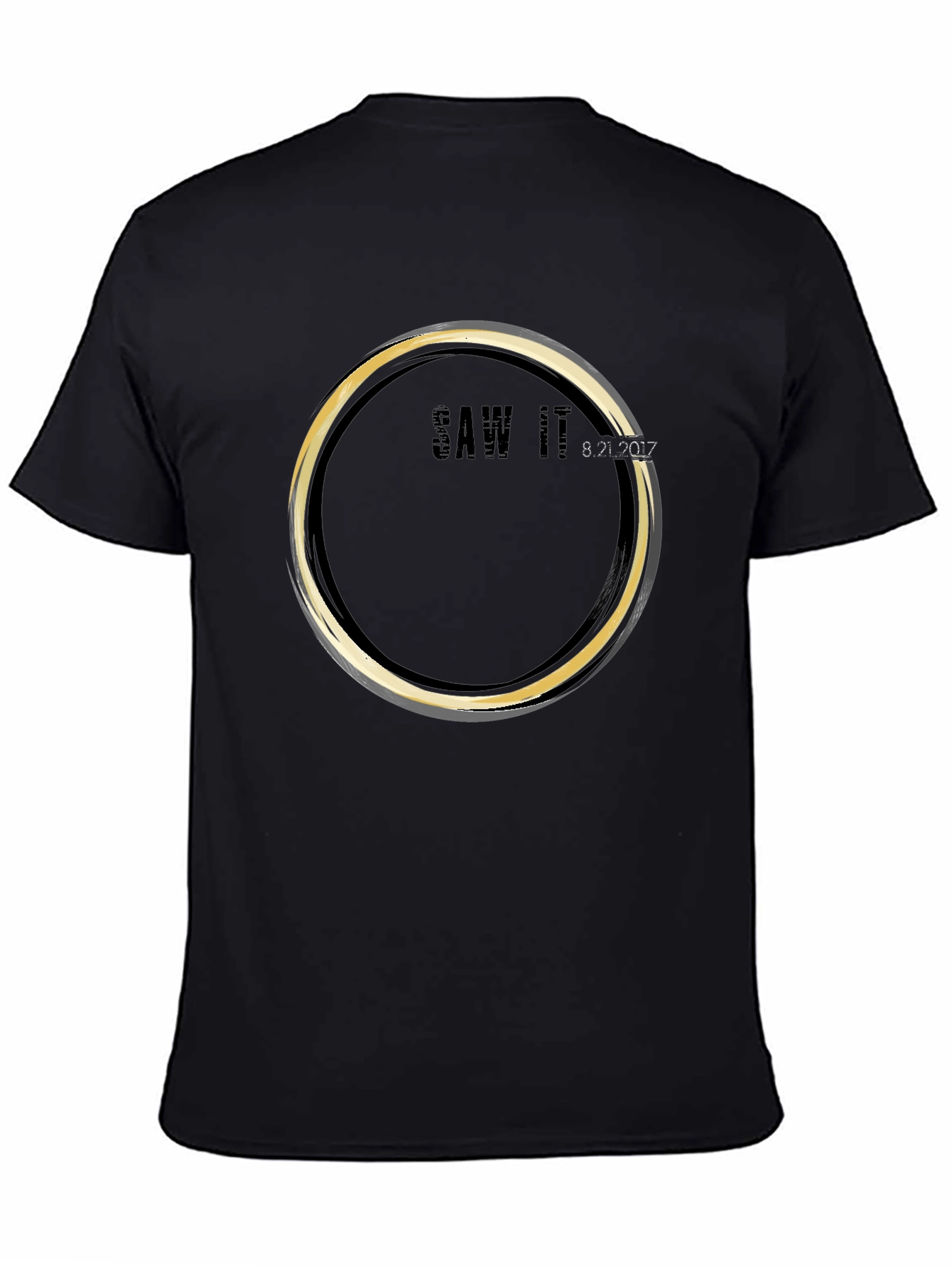 Black Black "Saw It" Eclipse Graphic Tee view 4