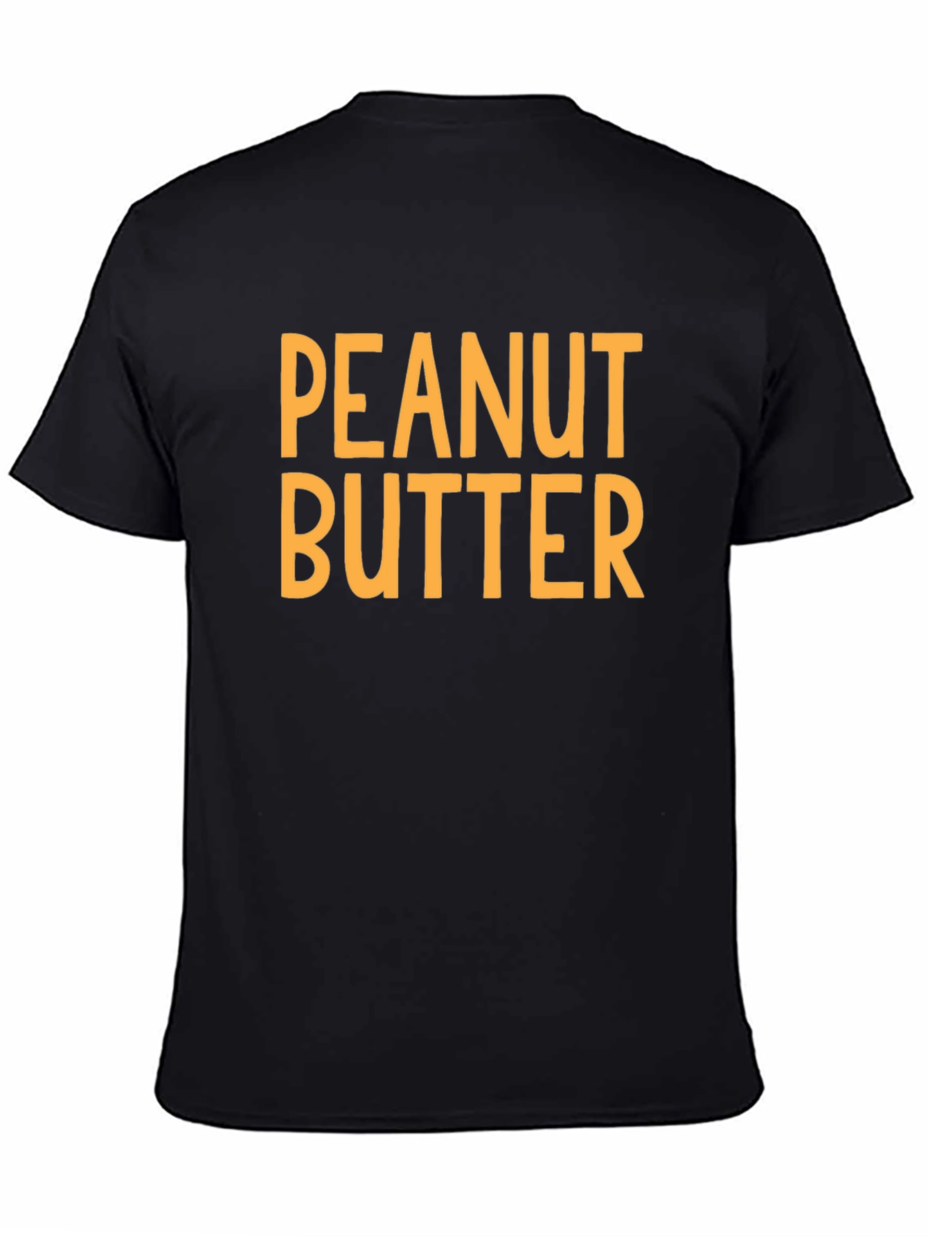 Peanut Butter Graphic T-Shirt - Black - 4