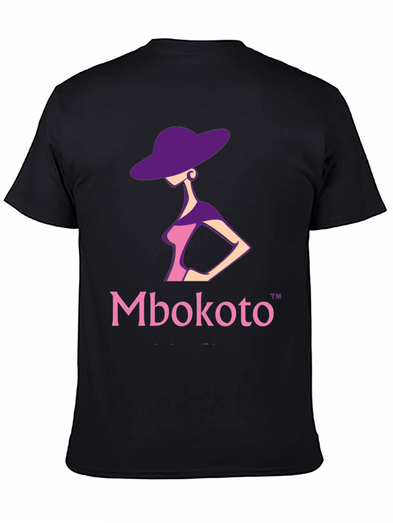 Black Mbokoto Fashion T-Shirt - Stylish & Unique Design view 4