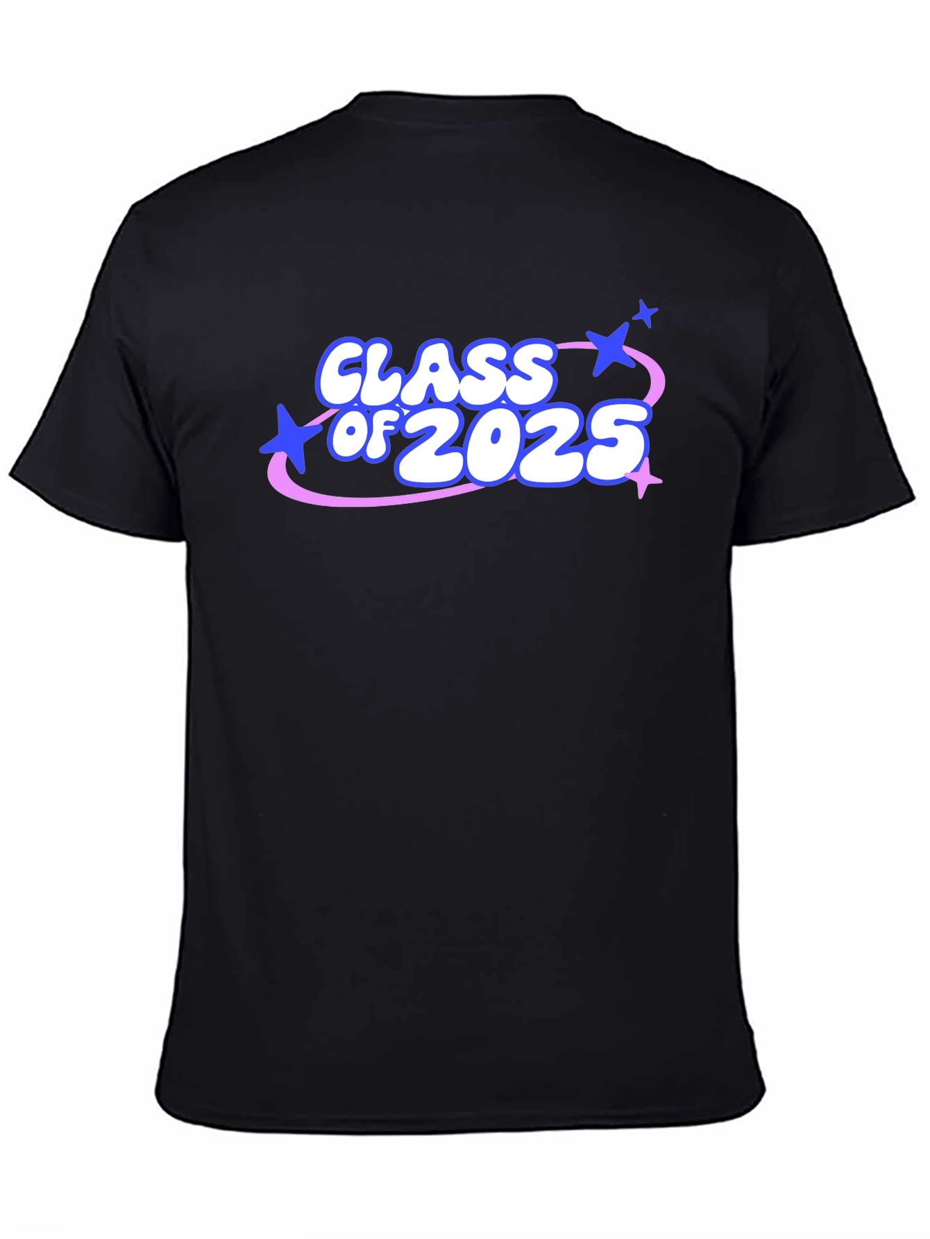 Black Class of 2025 Graphic Tee view 4