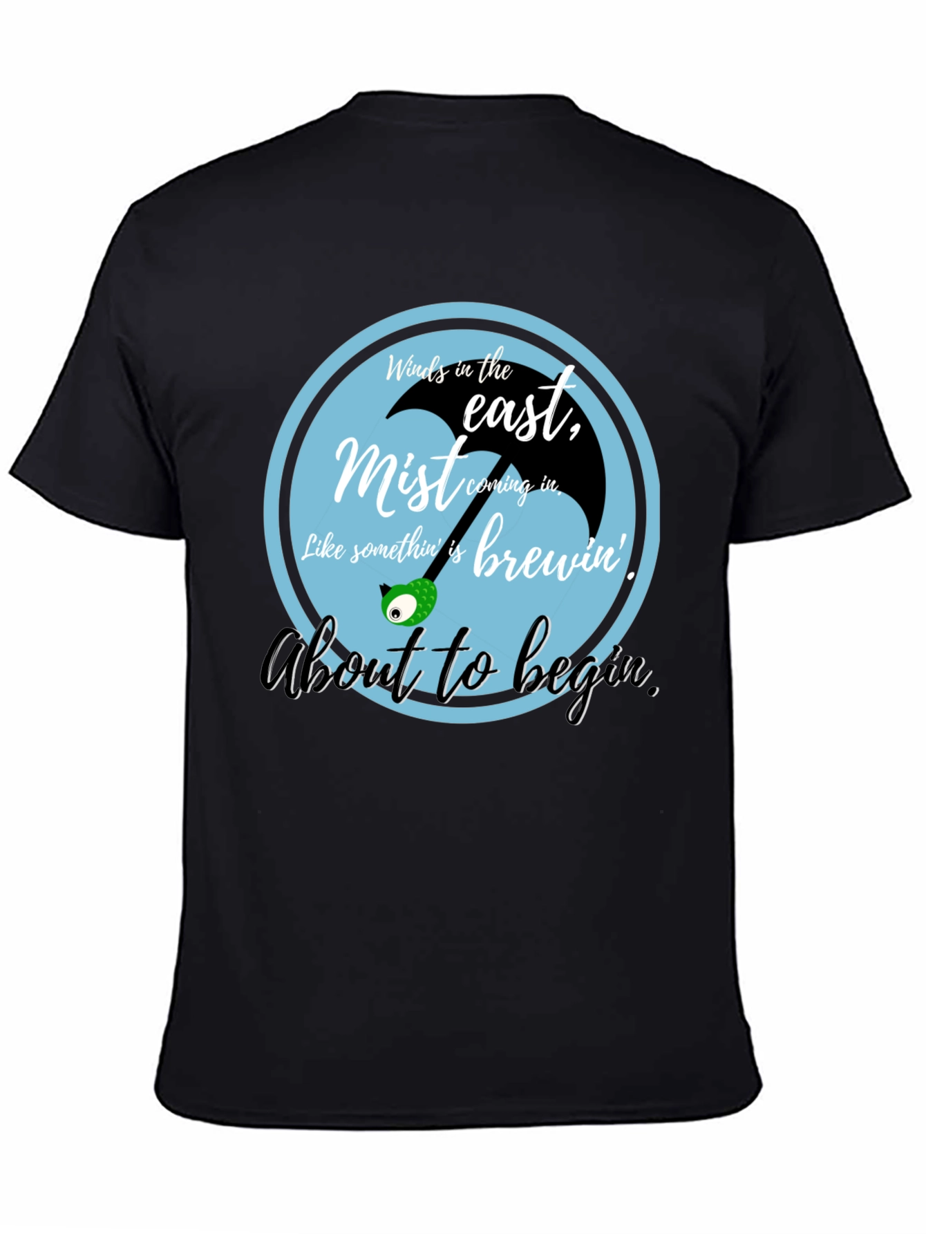 Black Winds in the East Graphic T-Shirt view 4