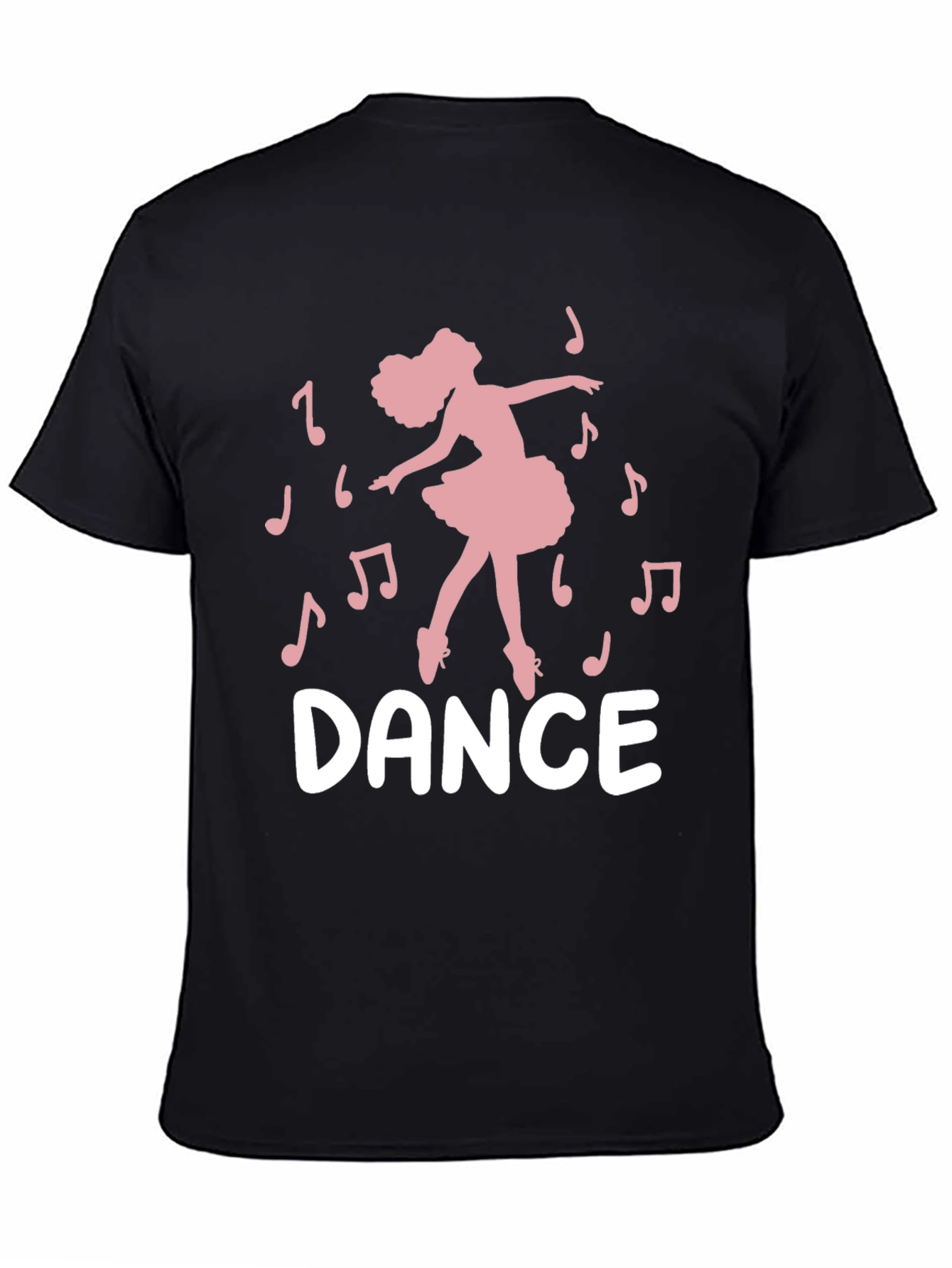 Black Dance Silhouette T-Shirt view 4