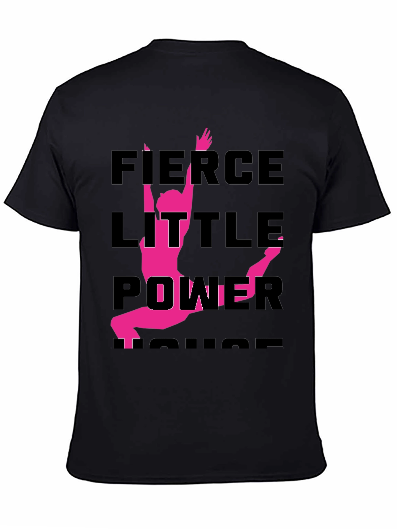 Black Fierce Little Powerhouse Tee view 4