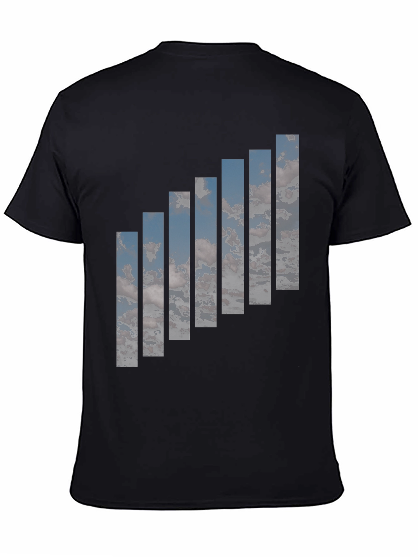 Black Skyline Ascent Graphic Tee view 4