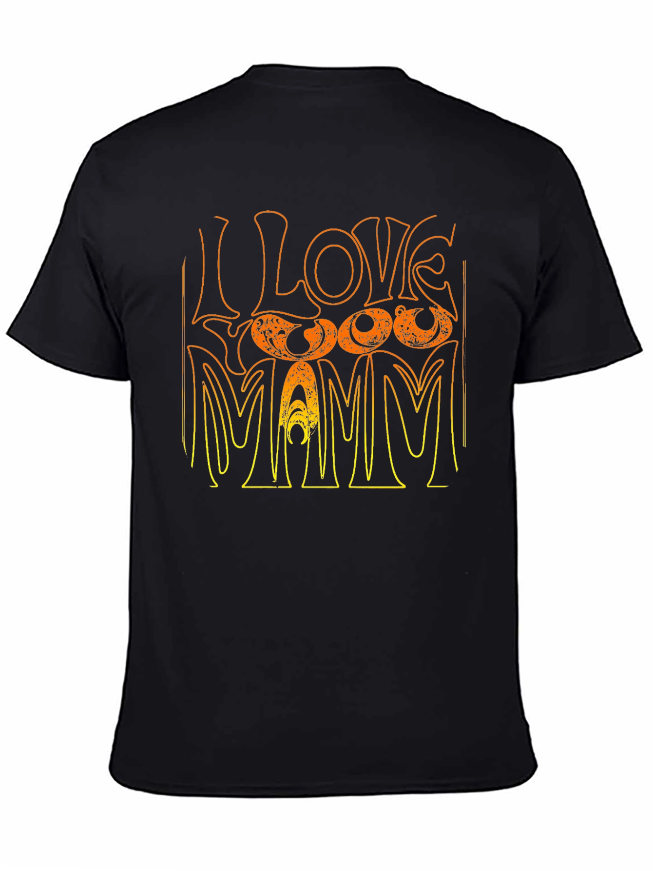 Black I Love Foo Fighters Mamm T-Shirt view 4