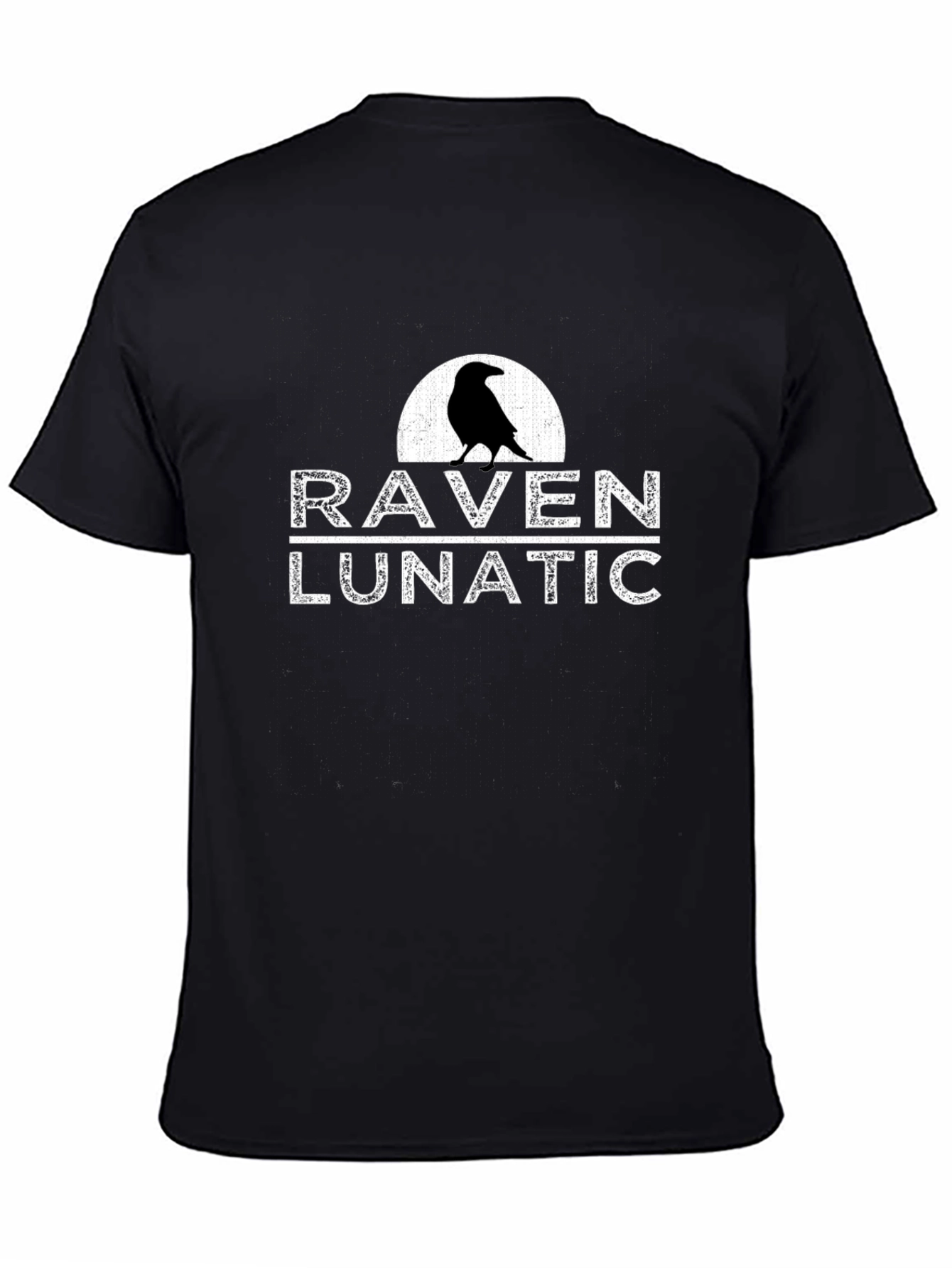 Black Raven Lunatic Graphic Tee view 4