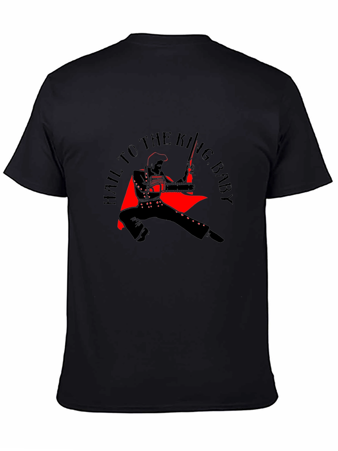 Black Hail to the King Baby Graphic T-Shirt view 4