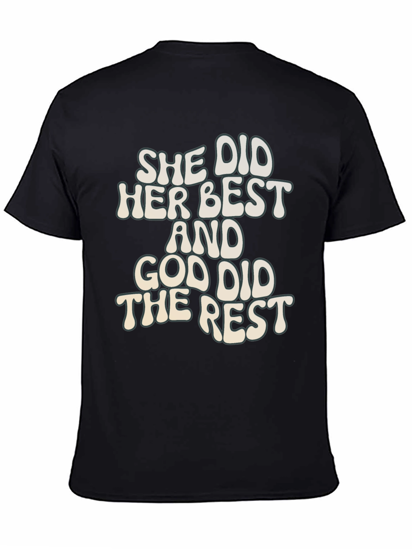 She Did Her Best Graphic T-Shirt - Christian Inspired - 4