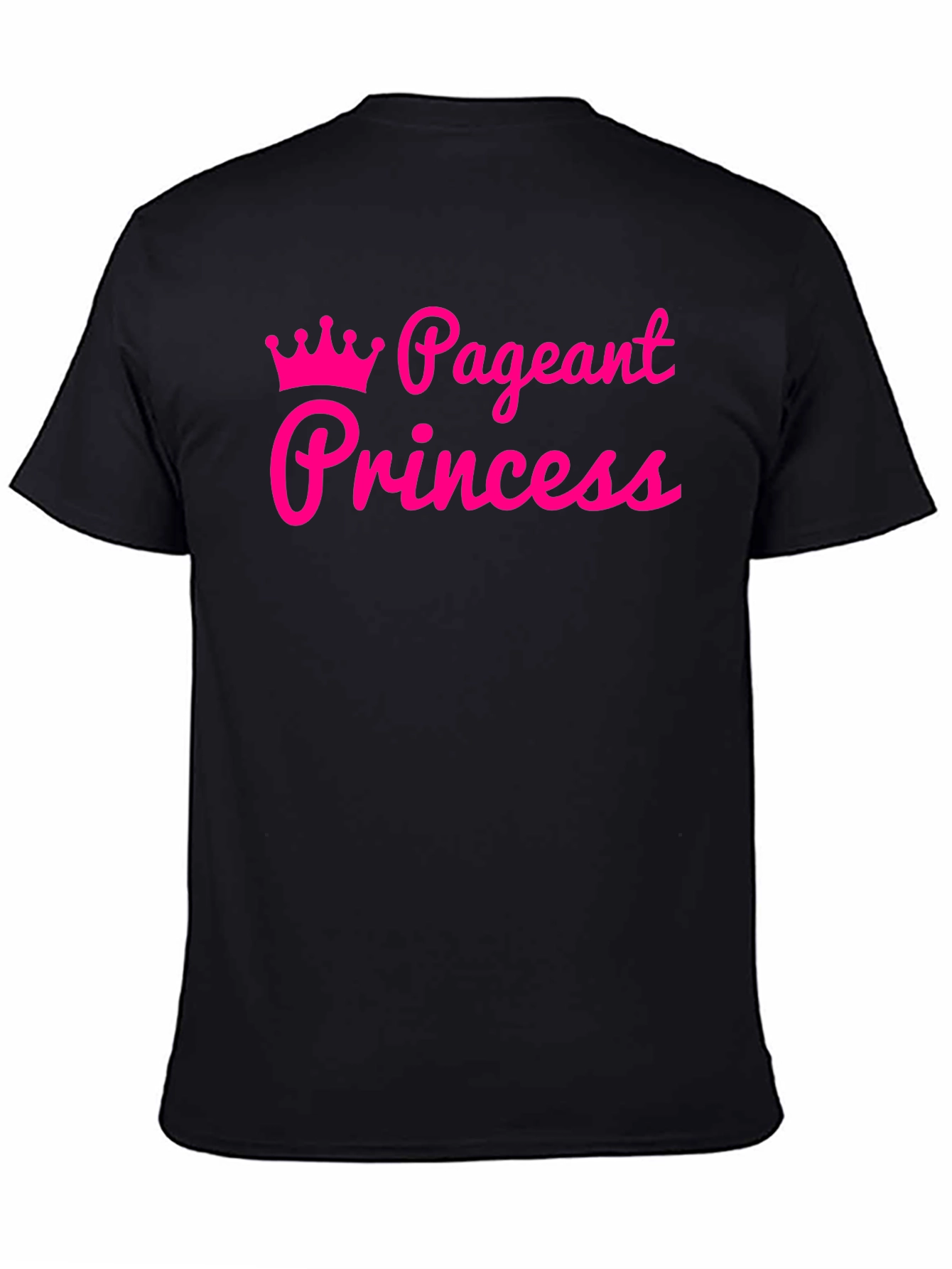 Black Pageant Princess Black T-Shirt view 4