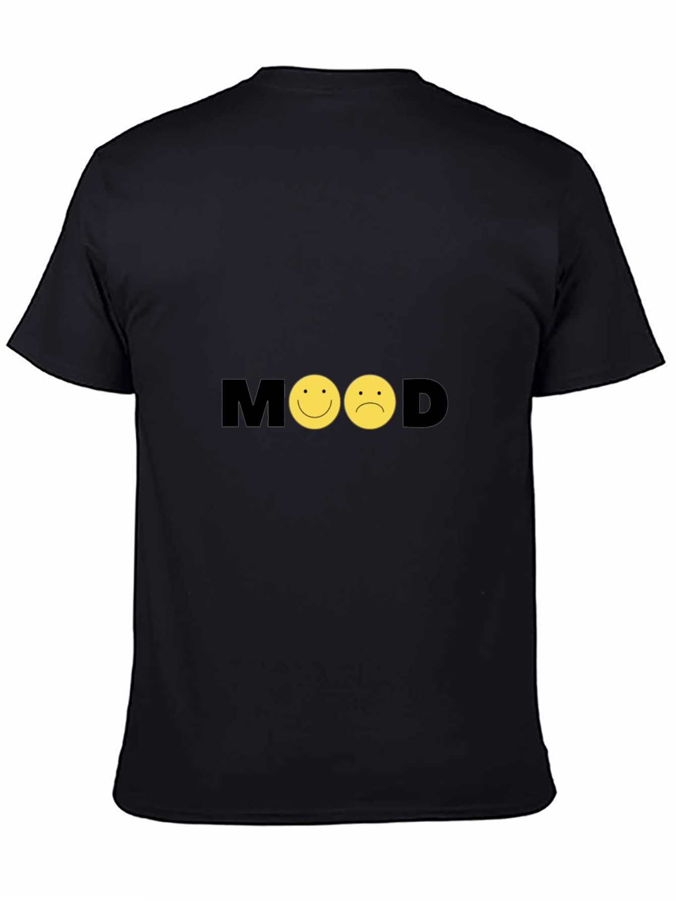 Black Mood Graphic Tee - Express Yourself! view 4