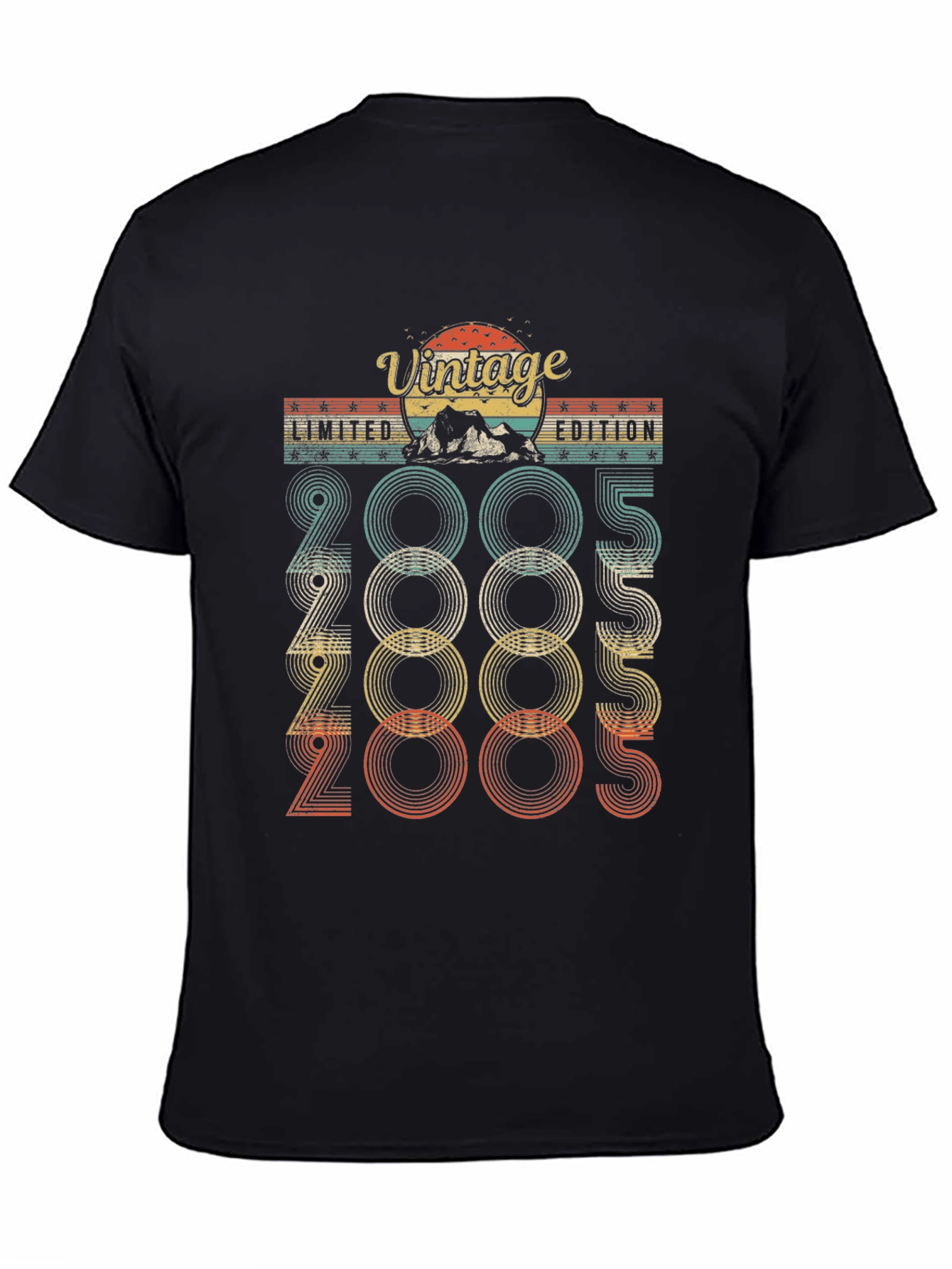 Black Vintage 2005 Limited Edition Graphic T-Shirt view 4