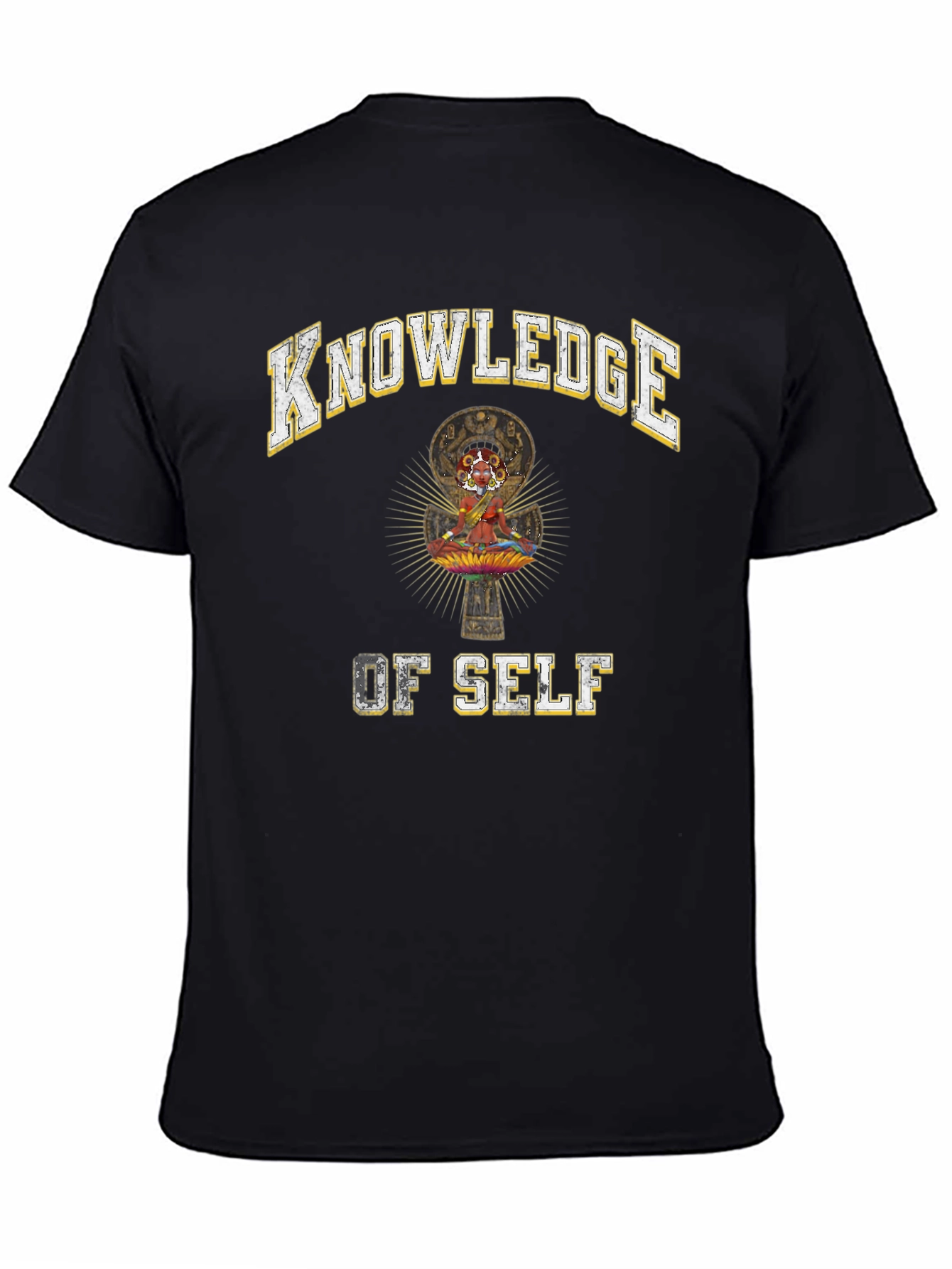 Black Knowledge of Self Graphic T-Shirt view 4
