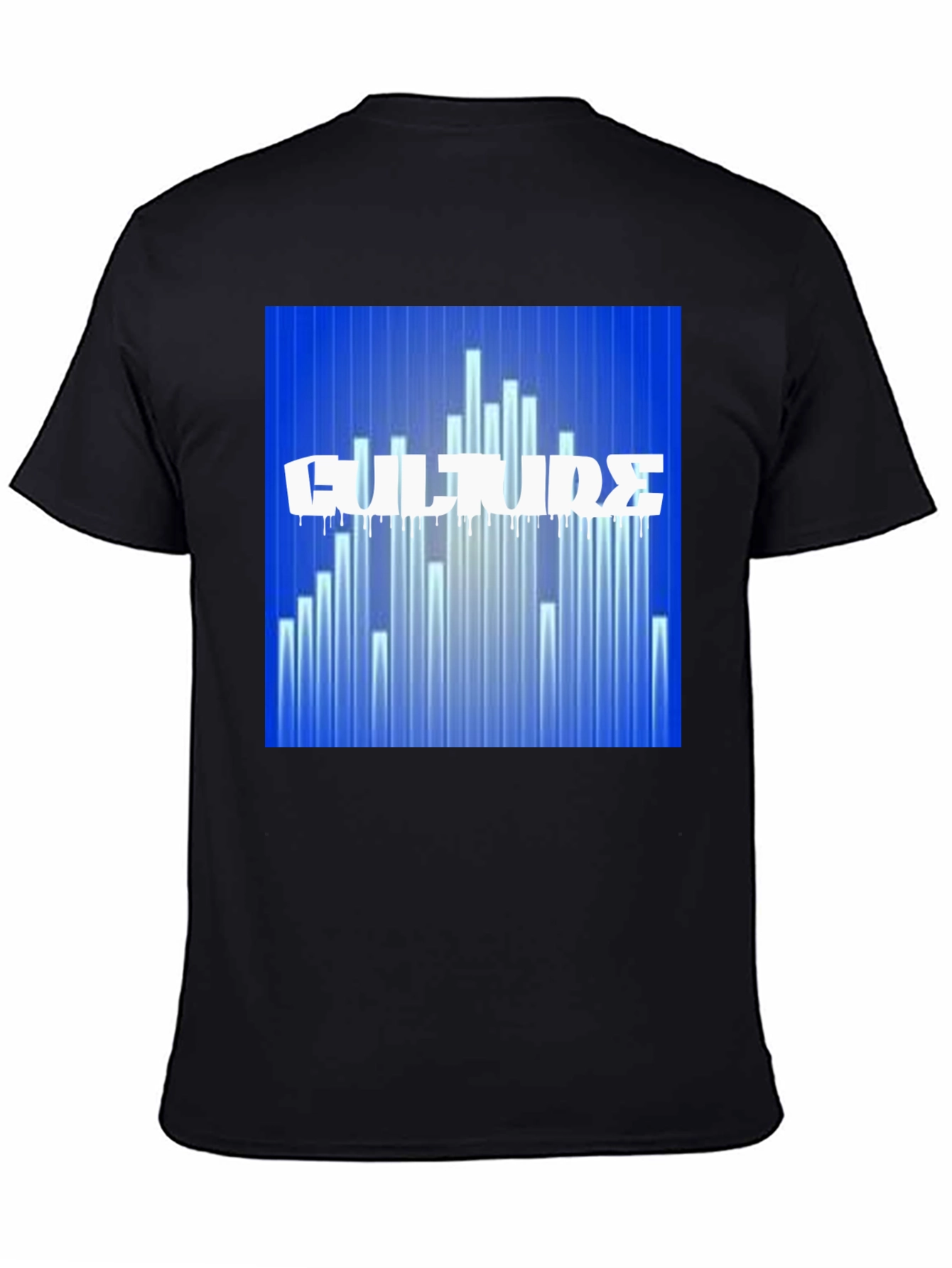 Black Culture Graphic Print Black T-Shirt view 4