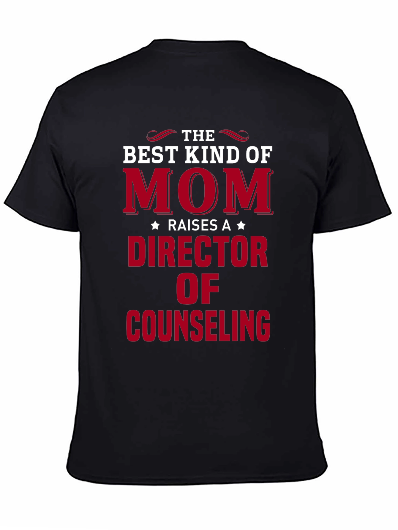Black Mom Raises a Director of Counseling T-Shirt view 4