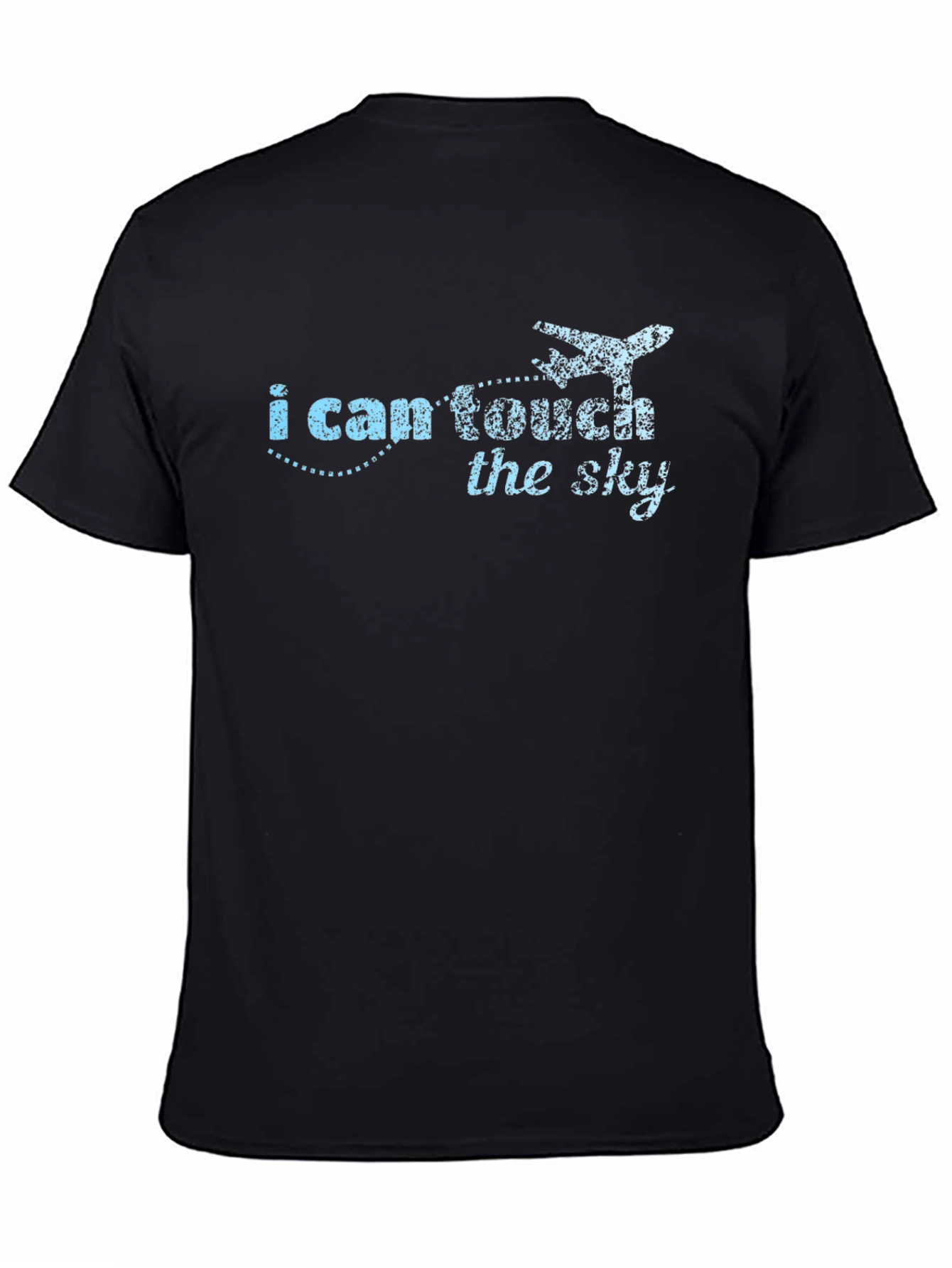 Black I Can Touch The Sky Graphic Tee view 4