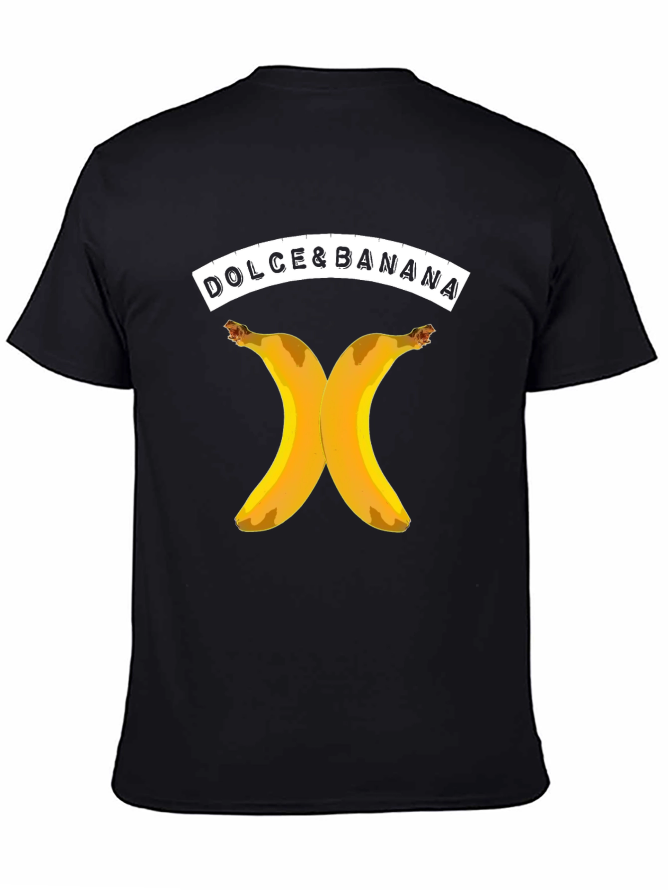 Black Dolce & Banana Graphic T-Shirt - Black view 4