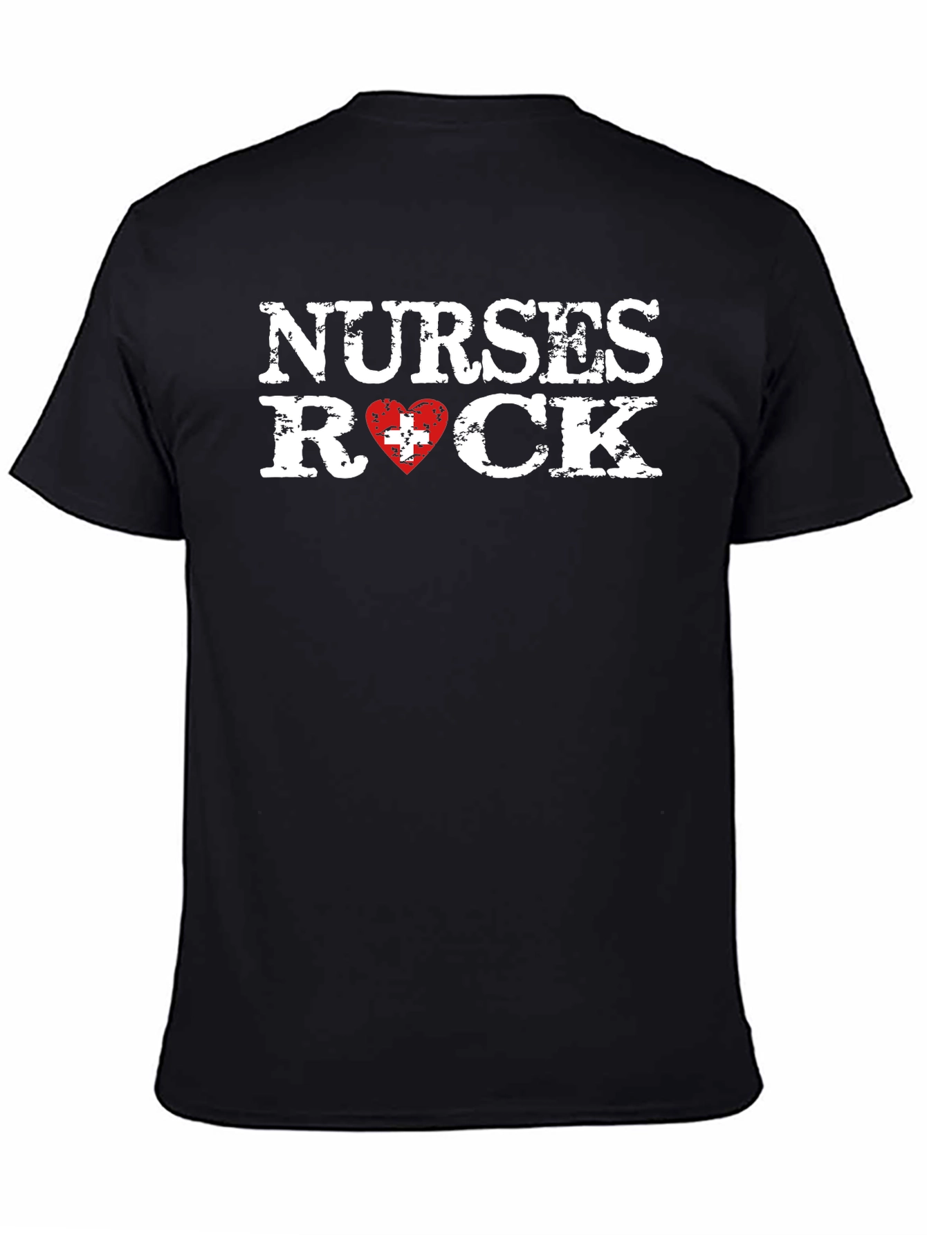 Black Nurses Rock T-Shirt view 4