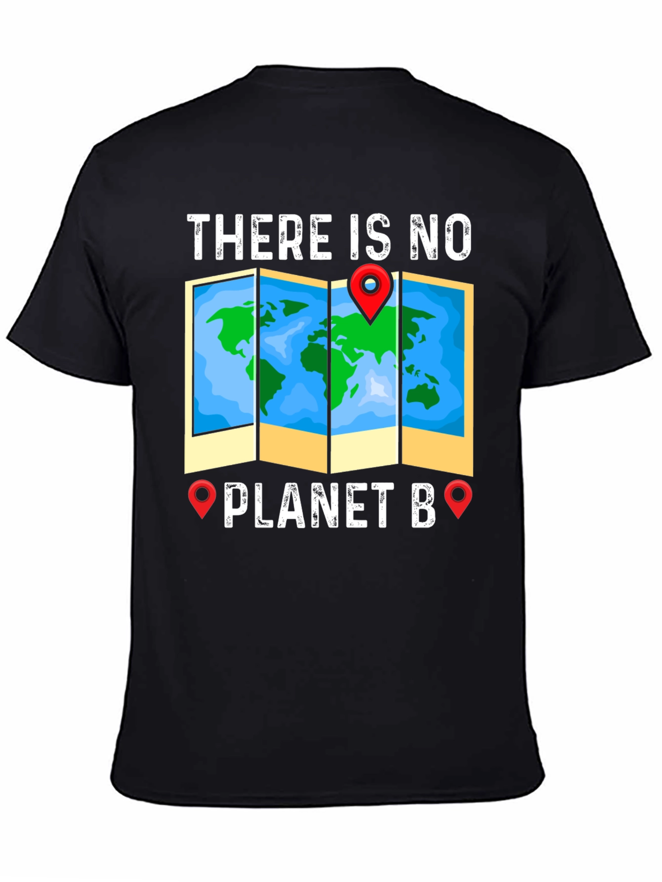 Black No Planet B Graphic Tee view 4