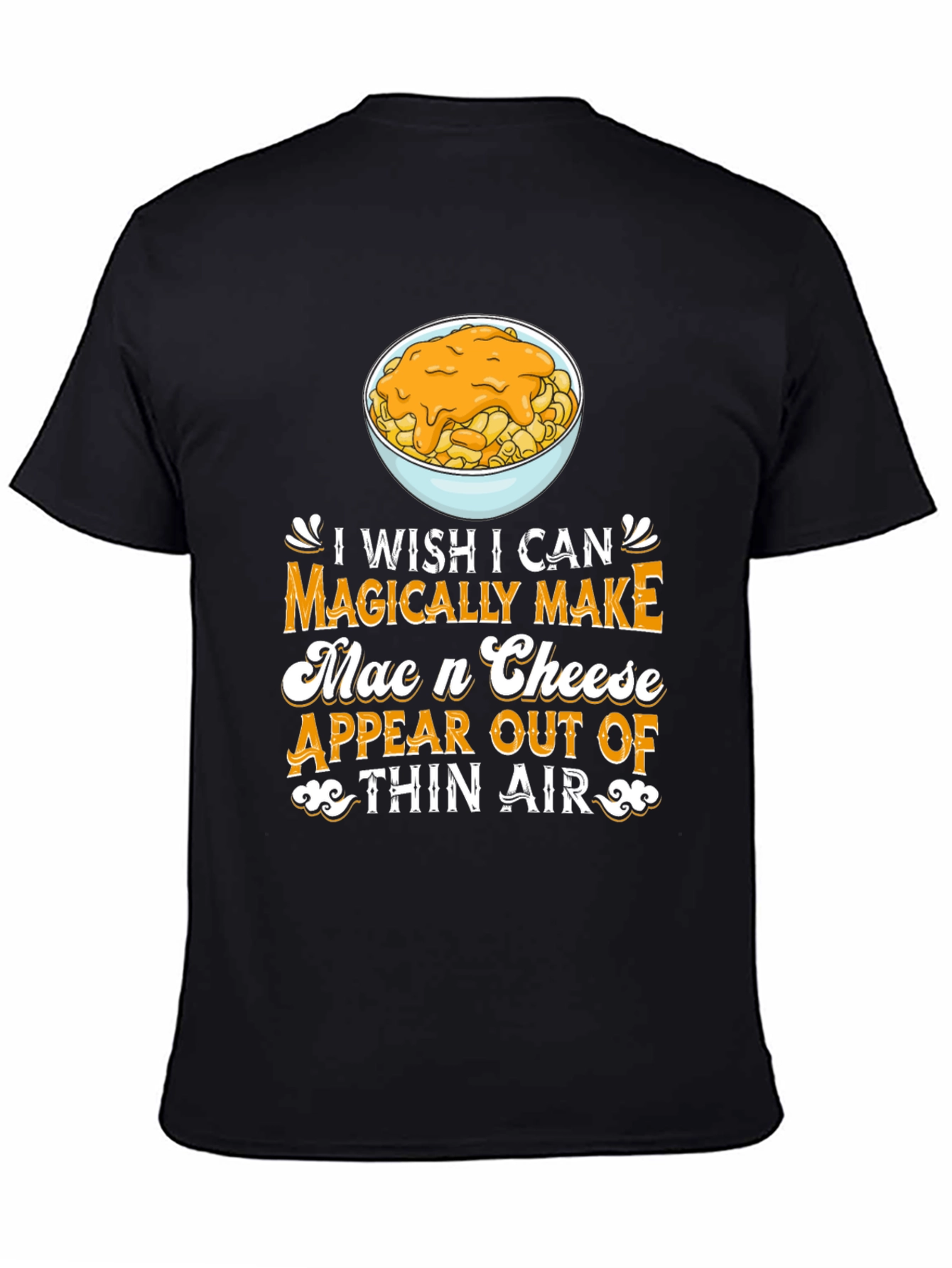Black Magically Make Mac n Cheese T-Shirt view 4