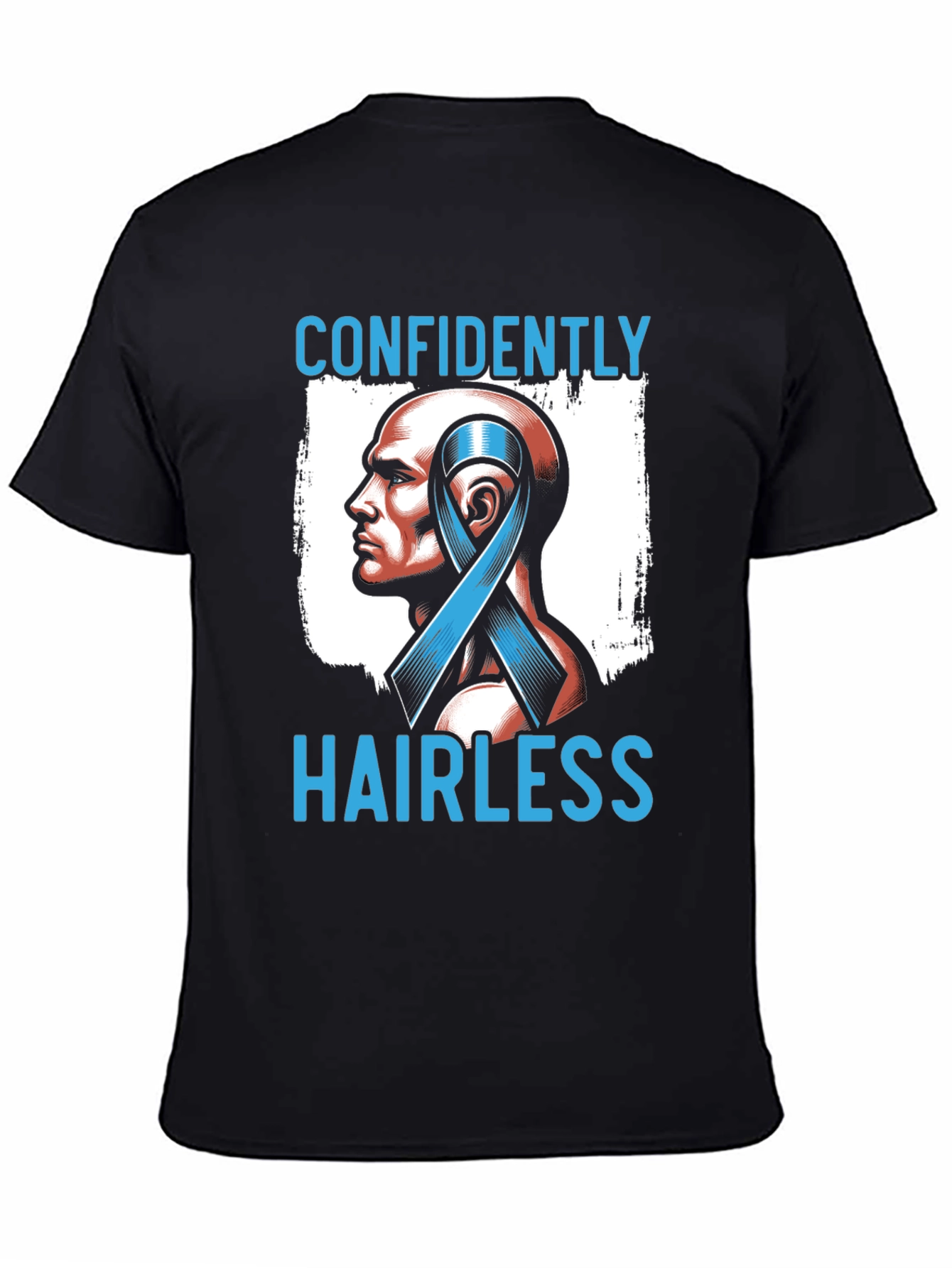 Confidently Hairless T-Shirt - Alopecia Awareness - 4