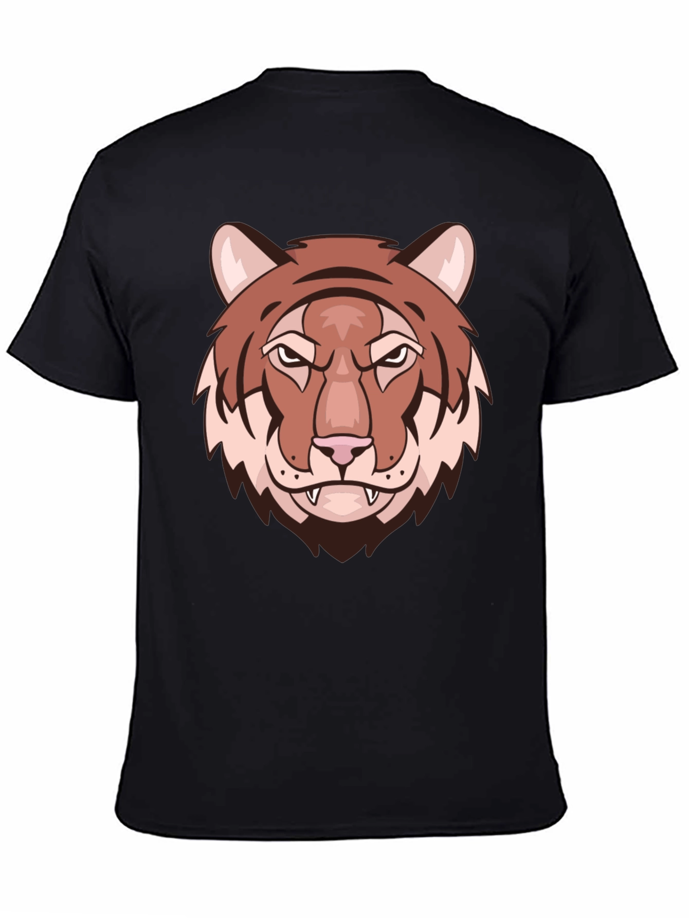 Black Black Tiger Graphic T-Shirt view 4