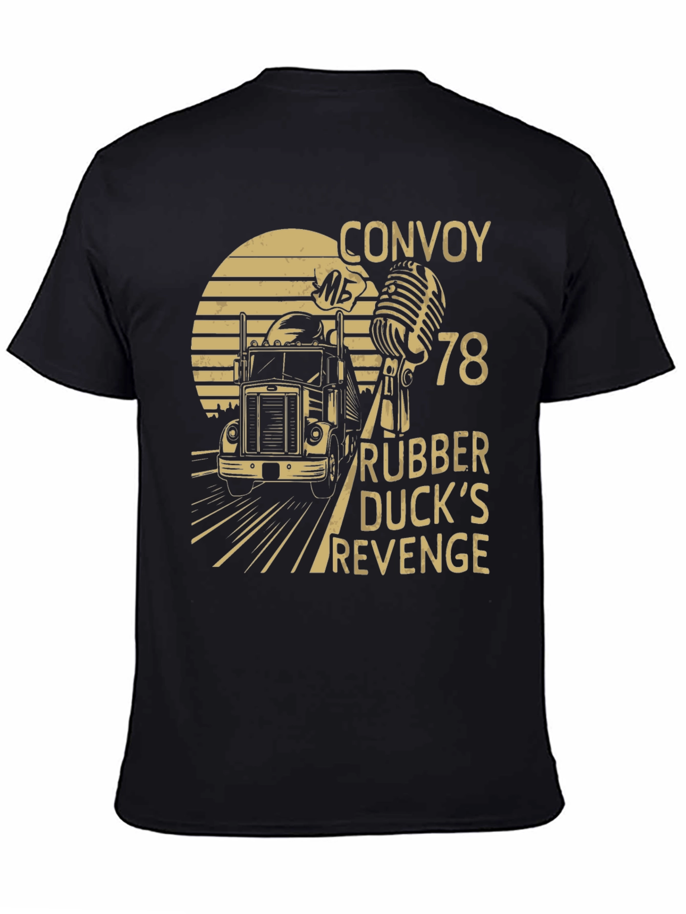 Black Convoy '78 Rubber Duck's Revenge T-Shirt view 4