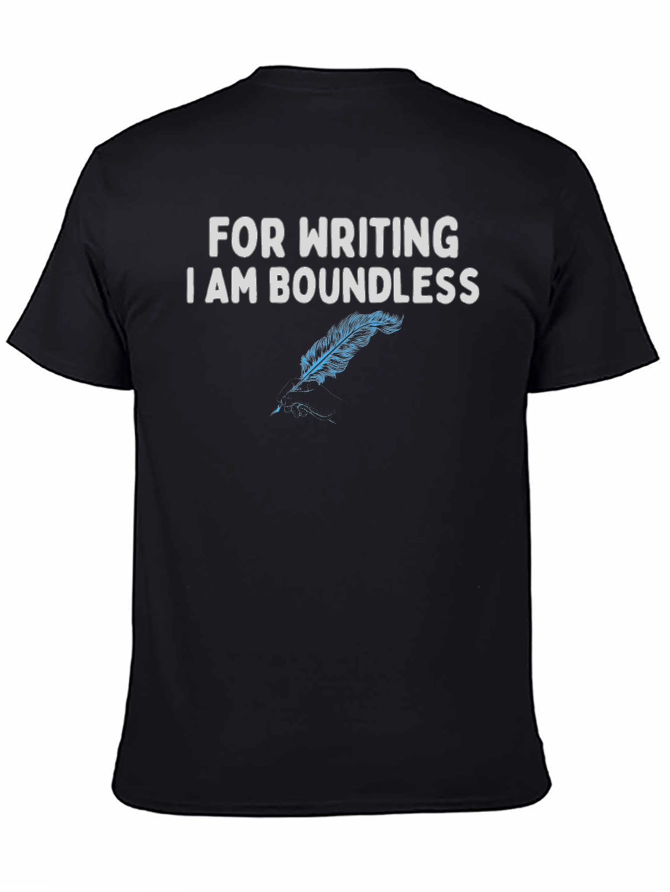 Boundless Writing T-Shirt - Quill Design - 4