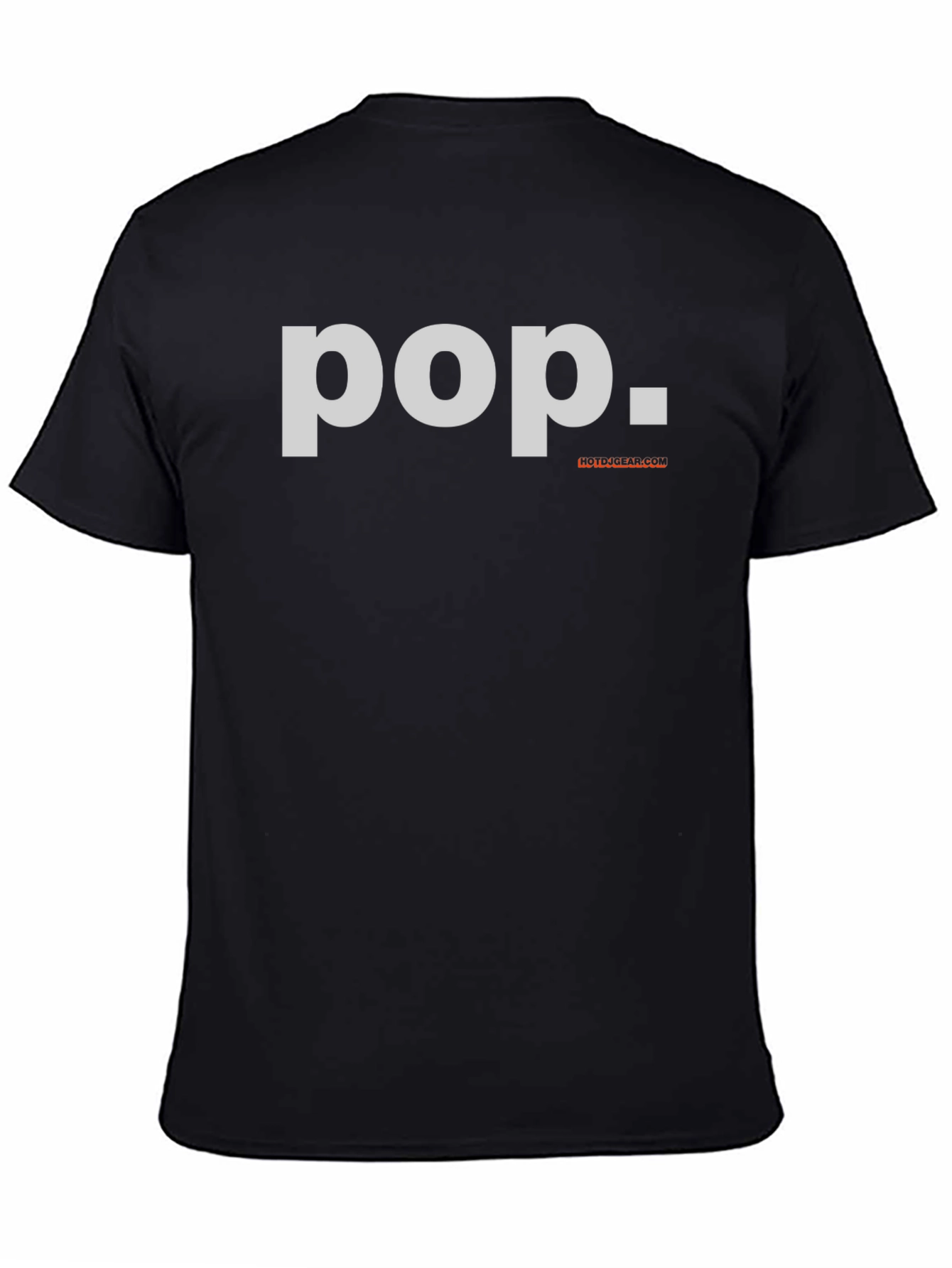 Black Pop Graphic T-Shirt - Black view 4
