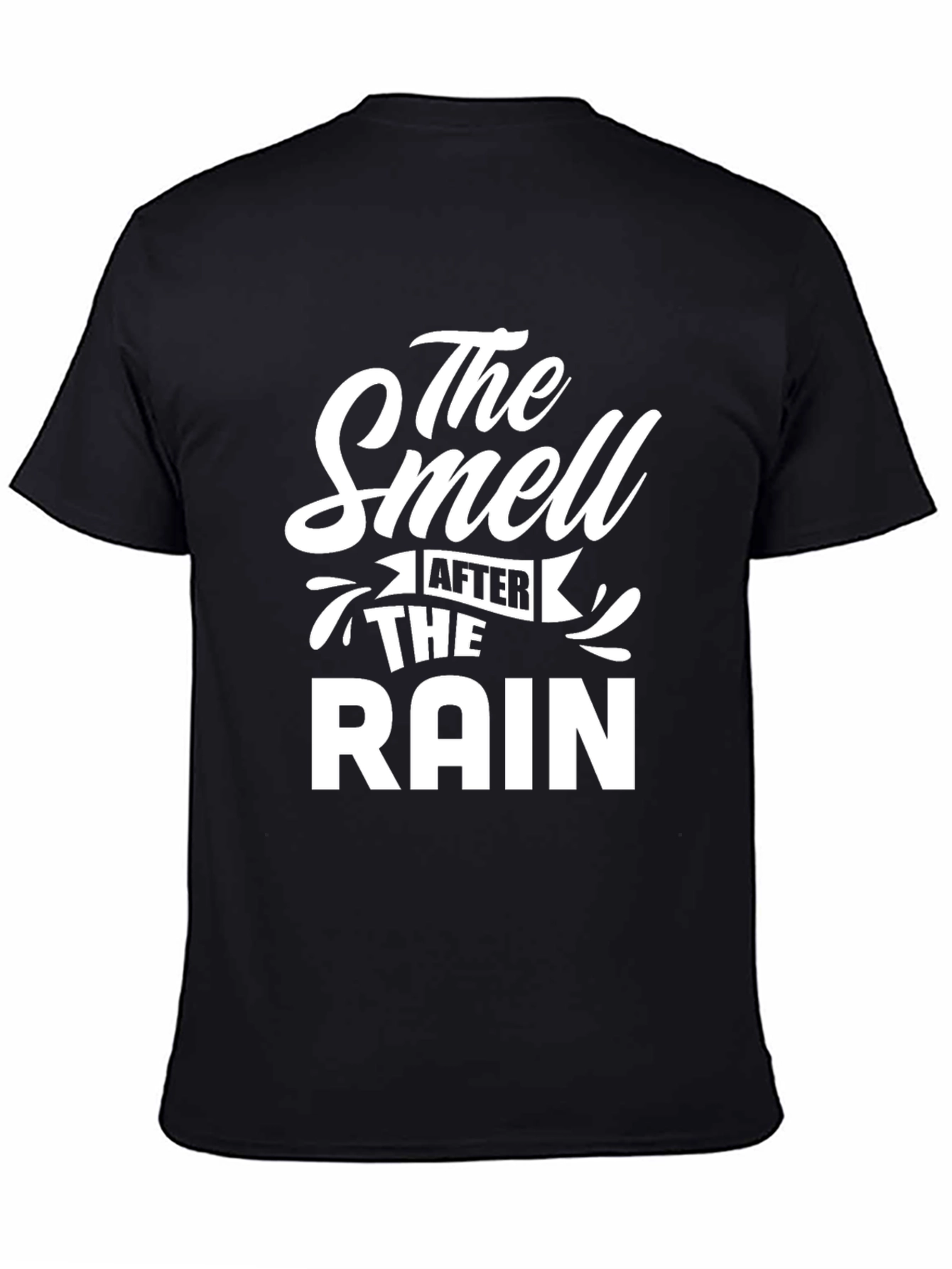 Black The Smell After The Rain Graphic Tee view 4