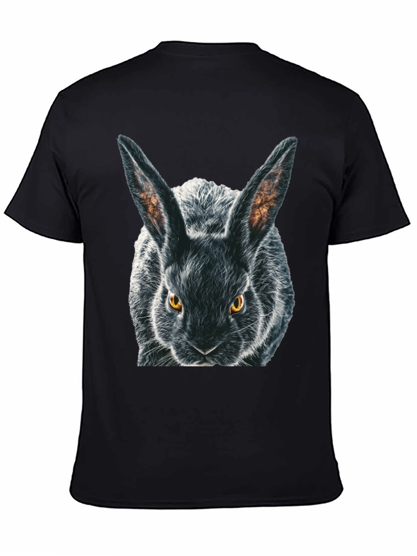Black Black Rabbit Graphic T-Shirt - Men's Crew Neck view 4