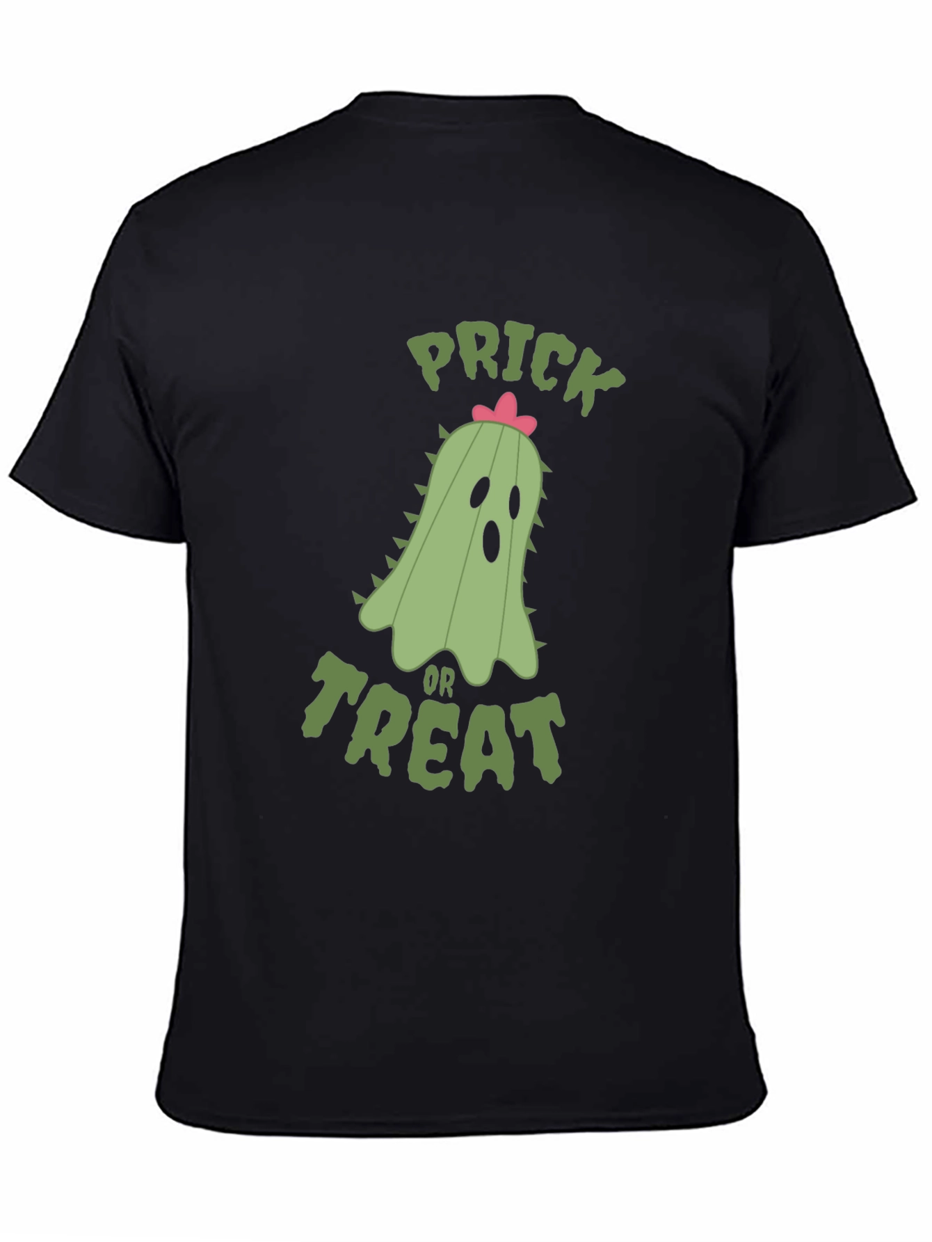 Black Prick or Treat Halloween T-Shirt view 4
