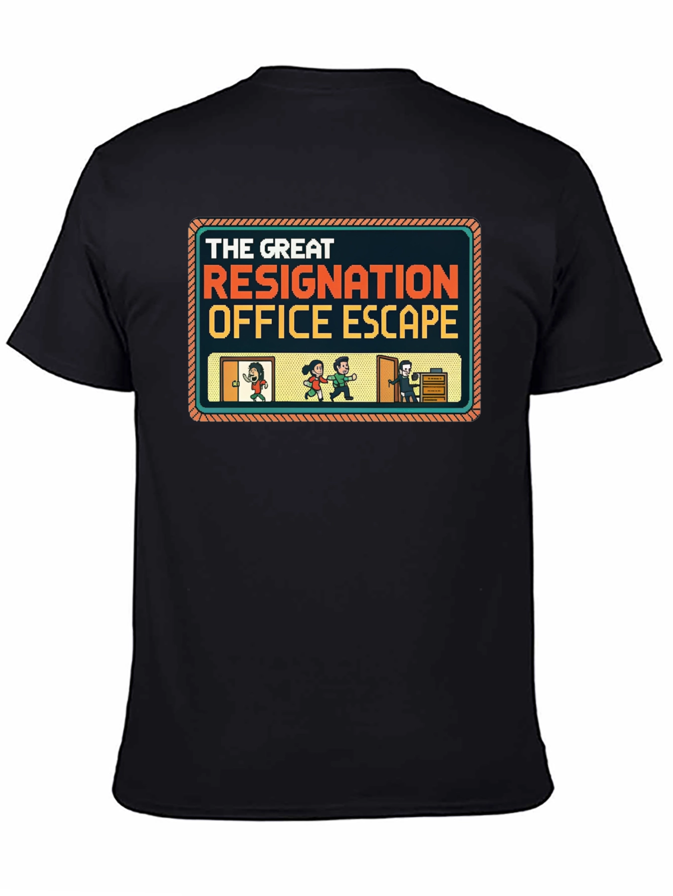 The Great Resignation Office Escape T-Shirt - 4
