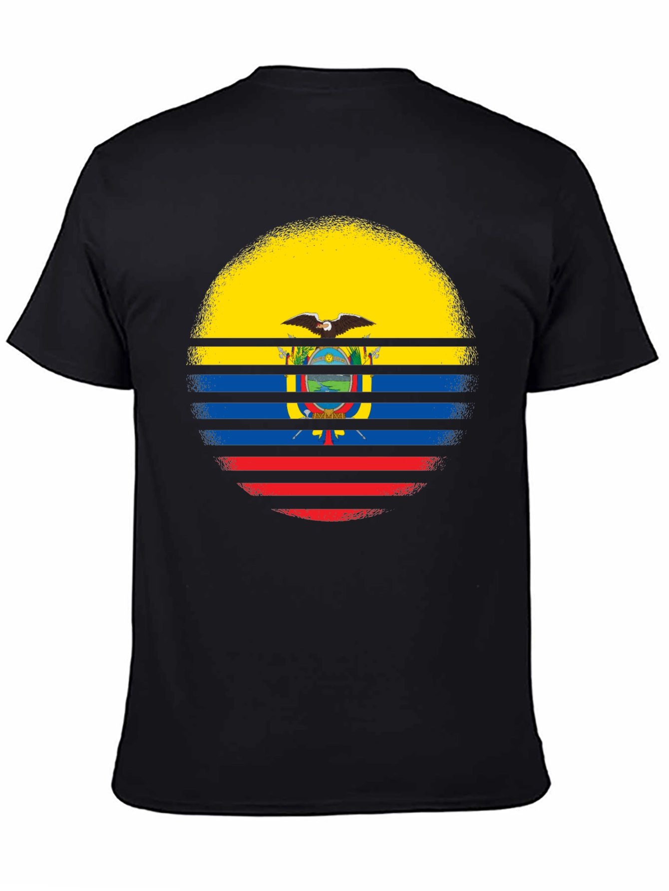 Ecuador Flag T-Shirt - Patriotic Graphic Tee - 4
