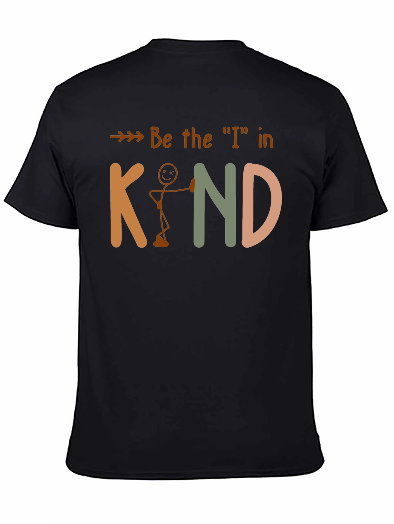 Black Be the "I" in Kind T-Shirt view 4