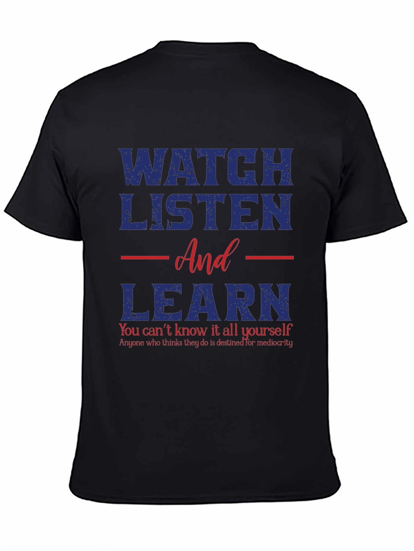 Black Watch Listen and Learn T-shirt view 4