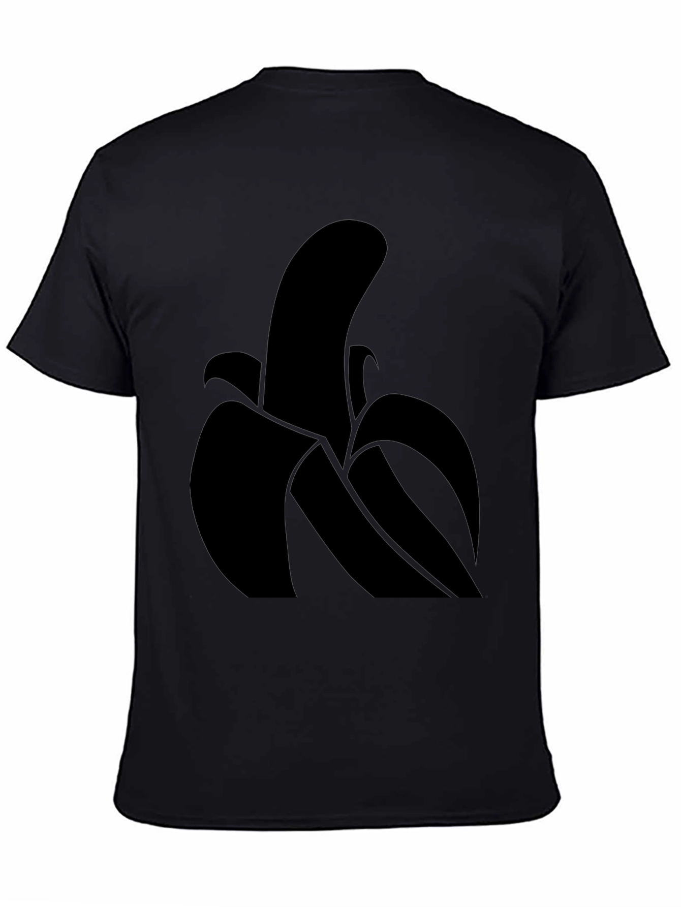 Black Banana Graphic Tee - Modern Minimalist Design view 4