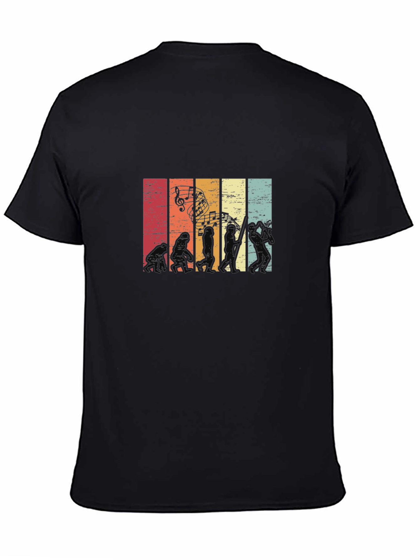 Black Music Evolution Graphic Tee view 4