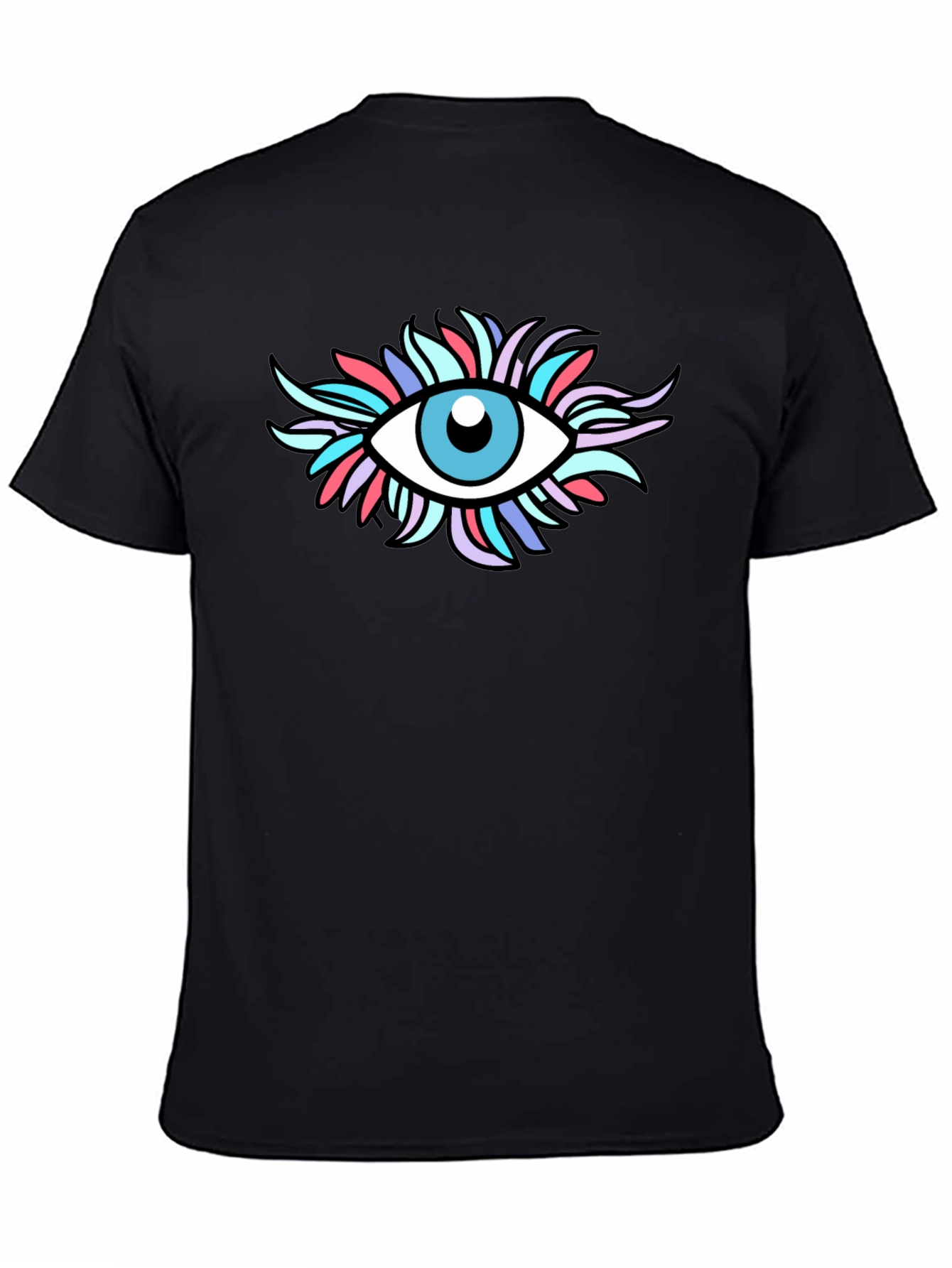 Black Eye See You Black Graphic Tee view 4