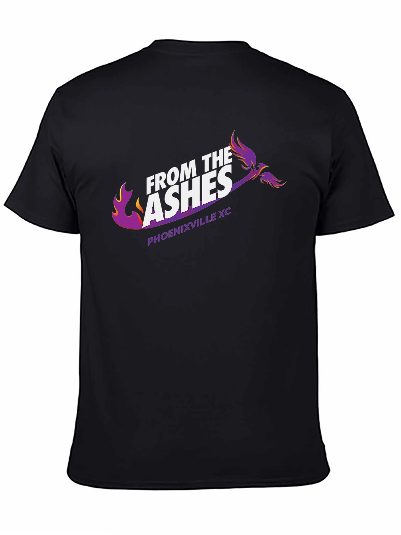 Black From The Ashes Phoenixville XC T-Shirt view 4