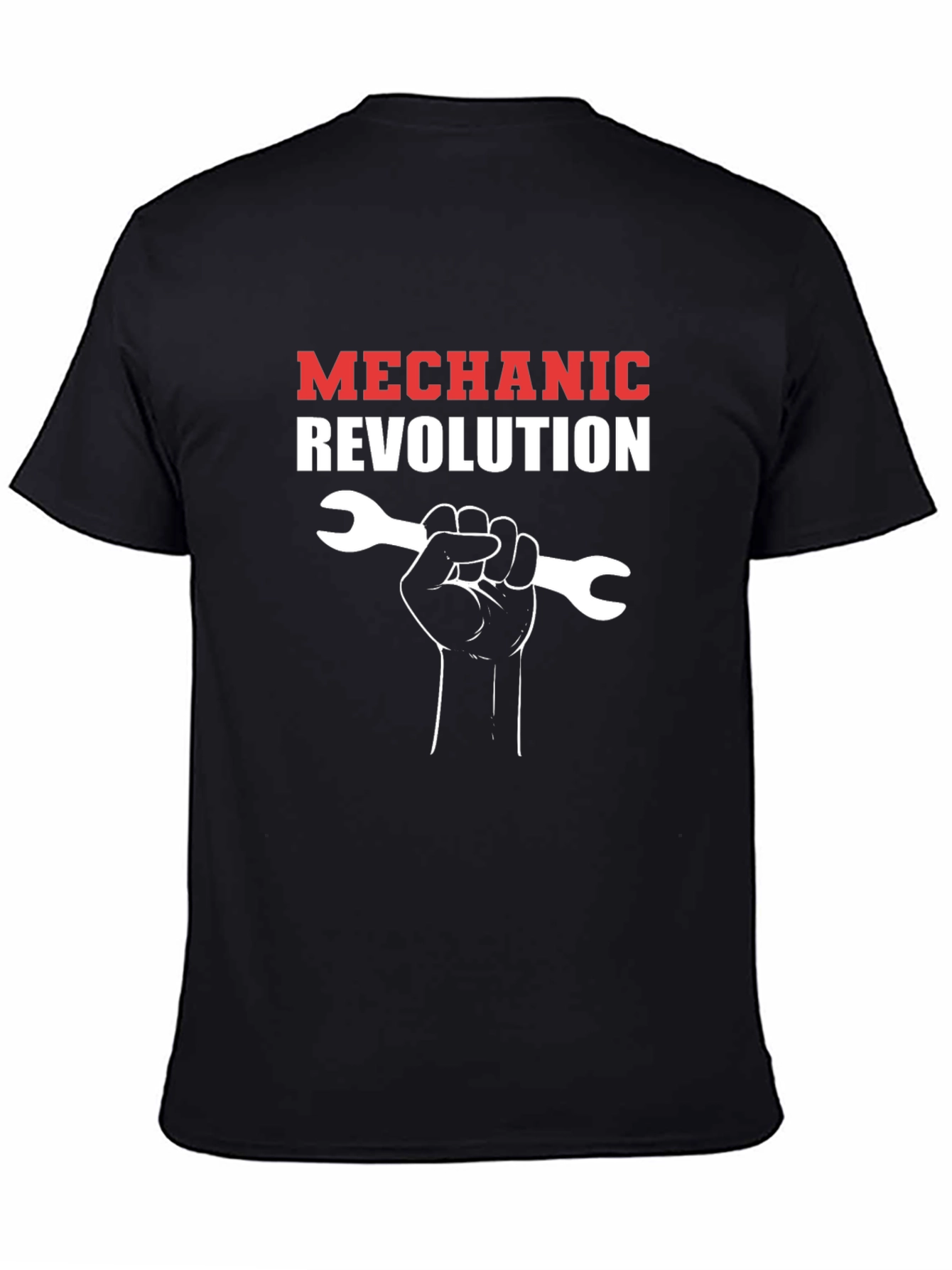 Black Mechanic Revolution T-Shirt view 4