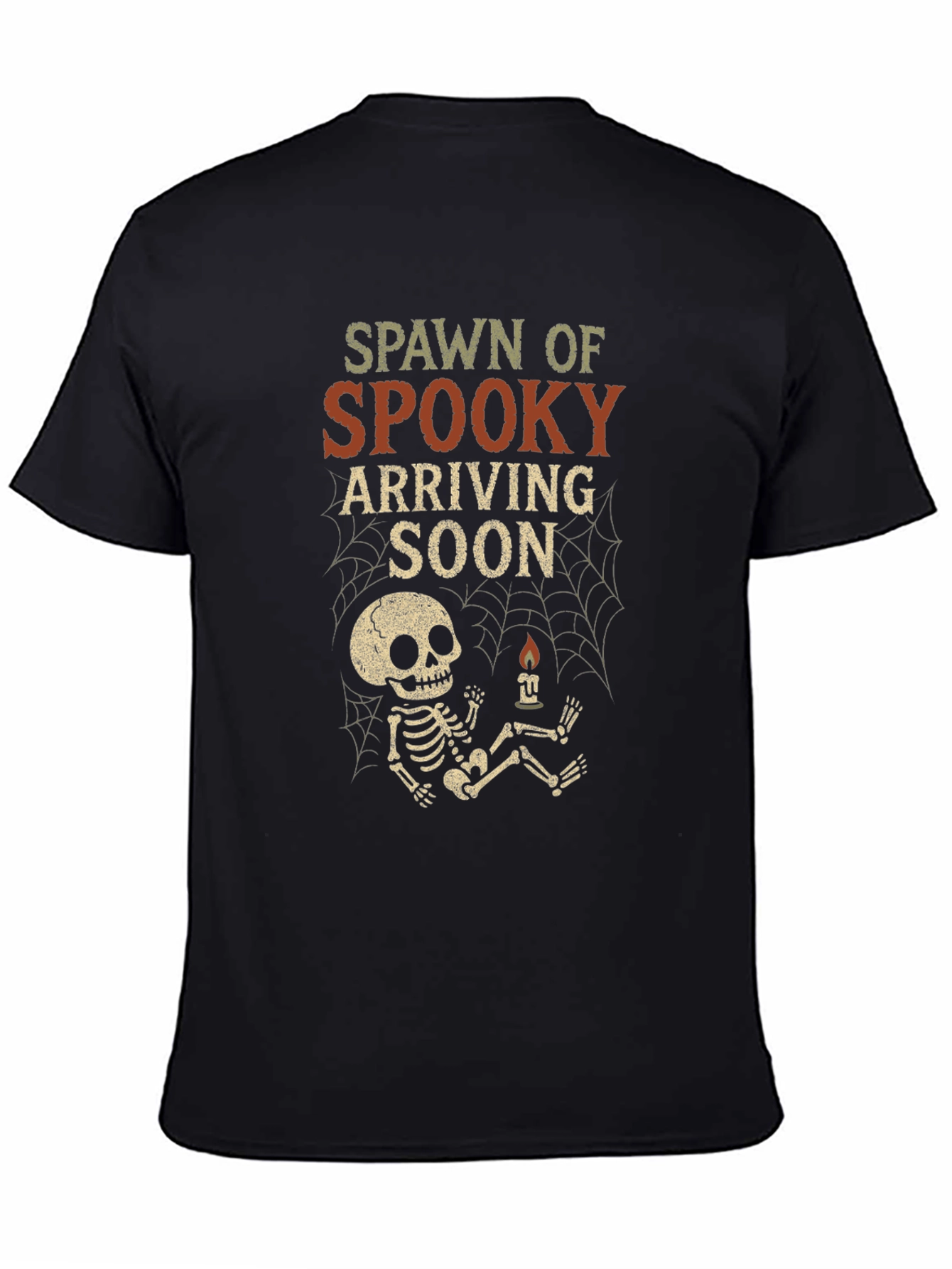 Spawn of Spooky Halloween Pregnancy T-Shirt - 4