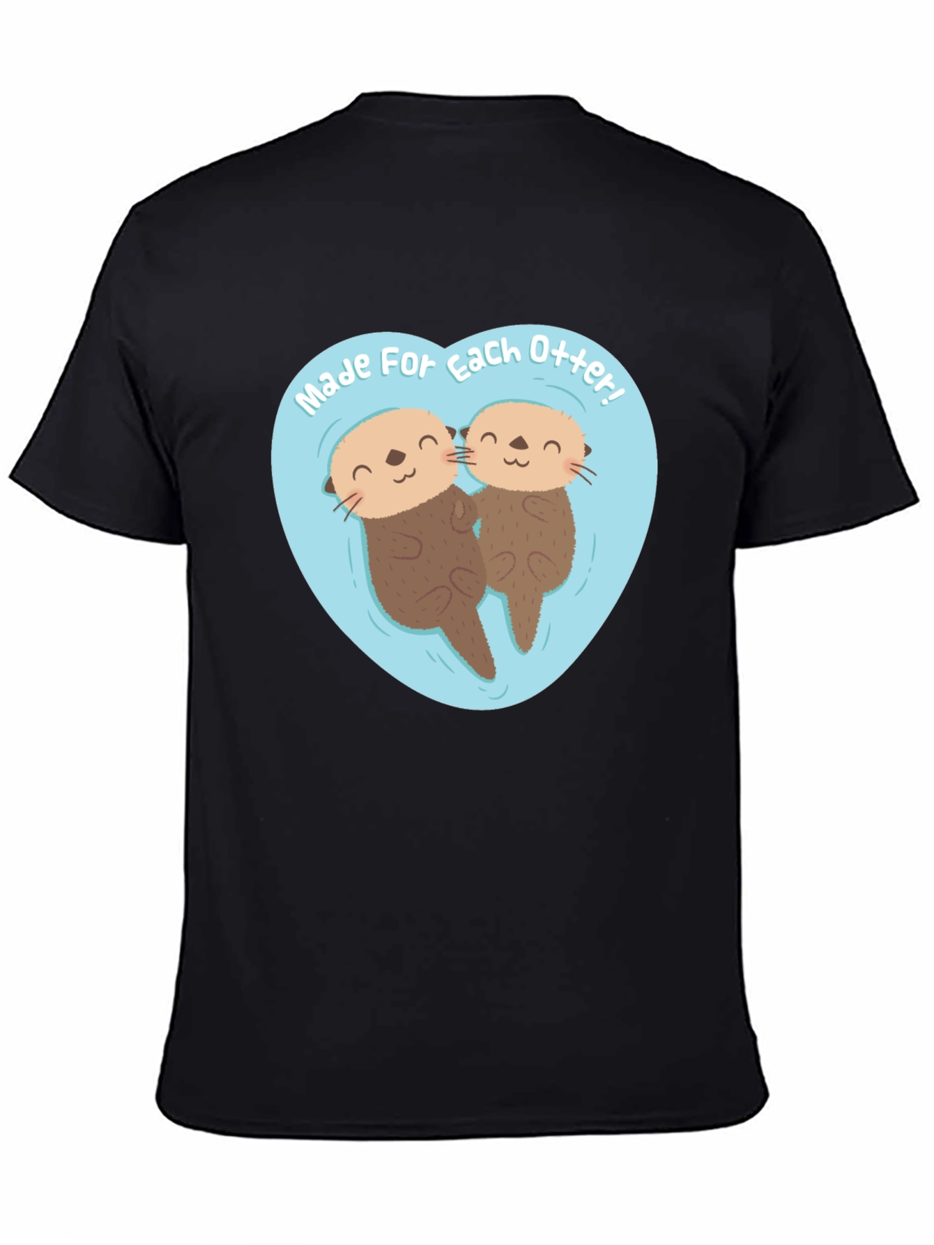 Black Otterly Adorable Black Tee view 4