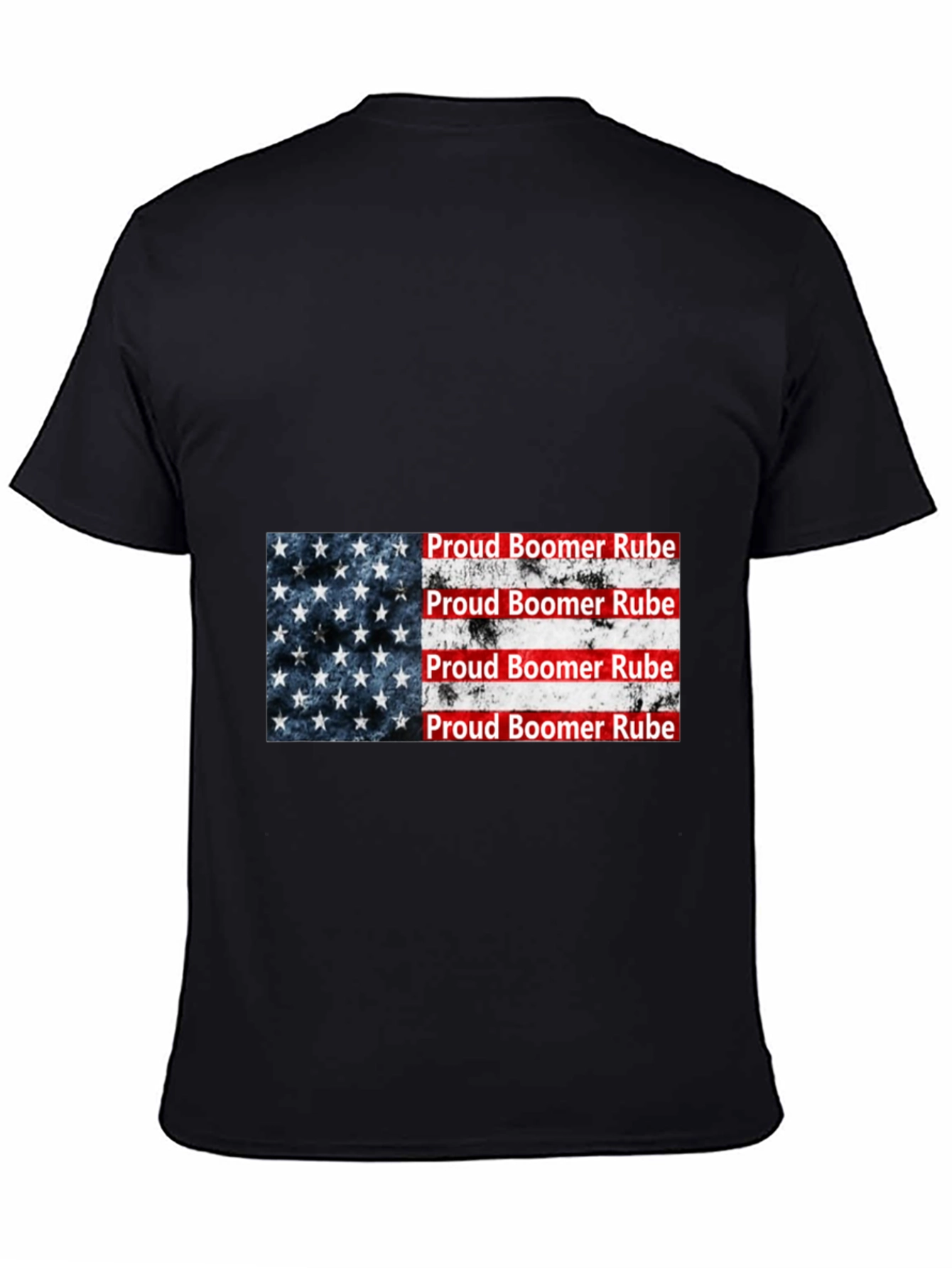 Black Proud Boomer Rube Graphic Tee view 4