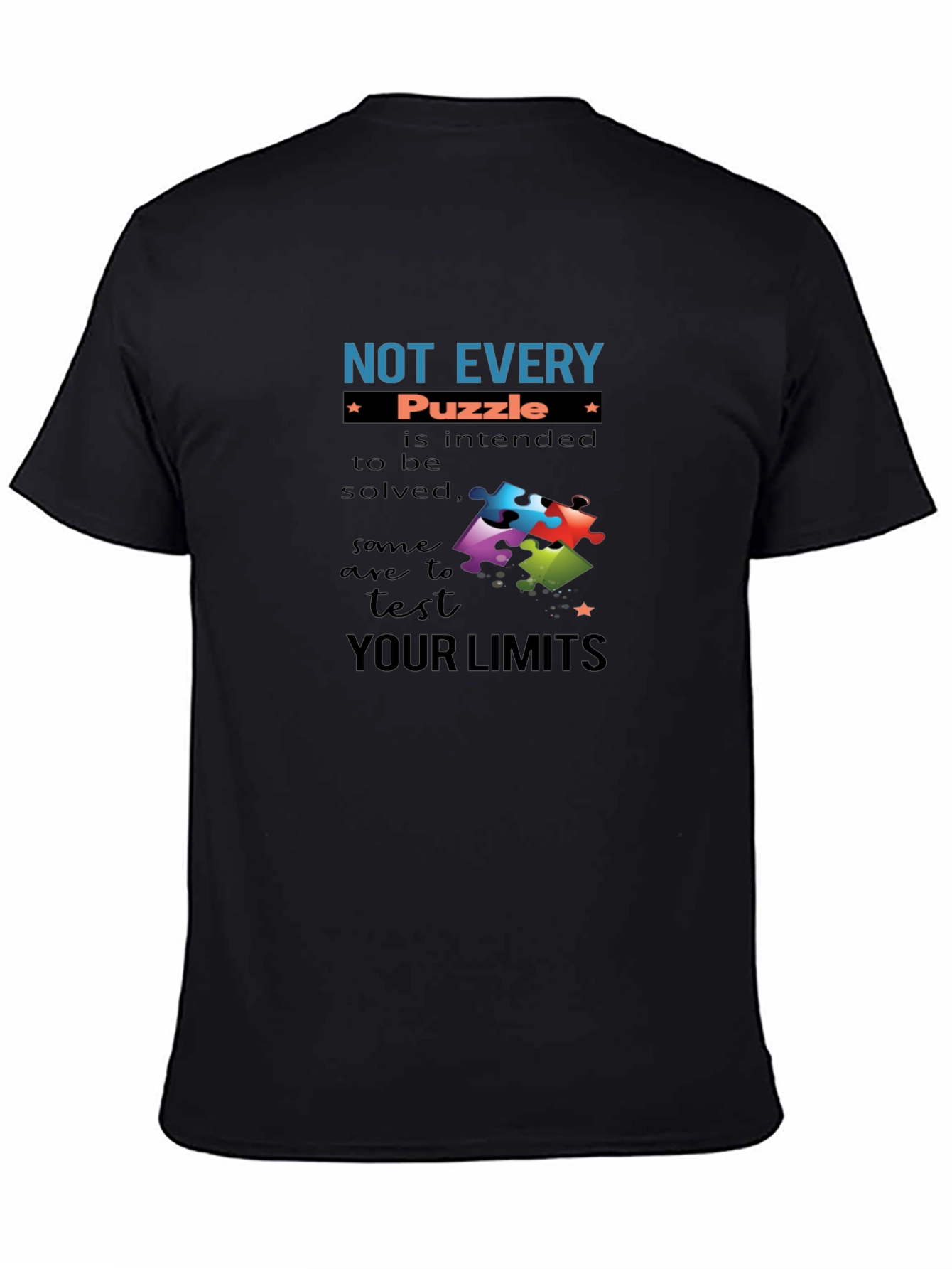 Puzzle T-Shirt - Test Your Limits - 4