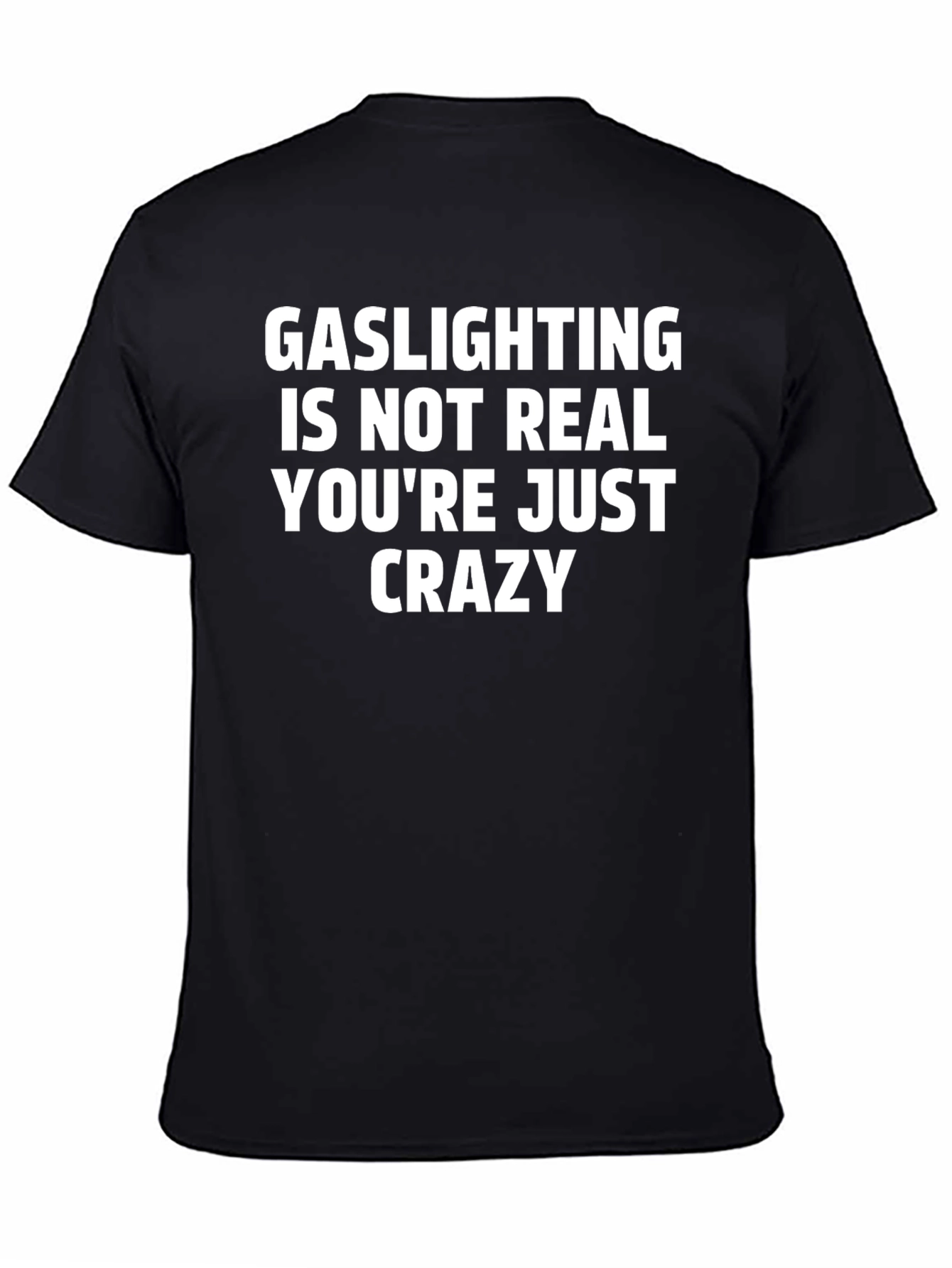 Black Gaslighting Is Not Real Graphic Tee view 4