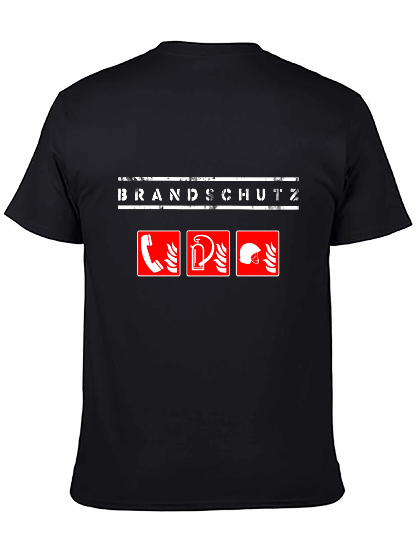 Fire Safety T-Shirt - Brandschutz Design - 4