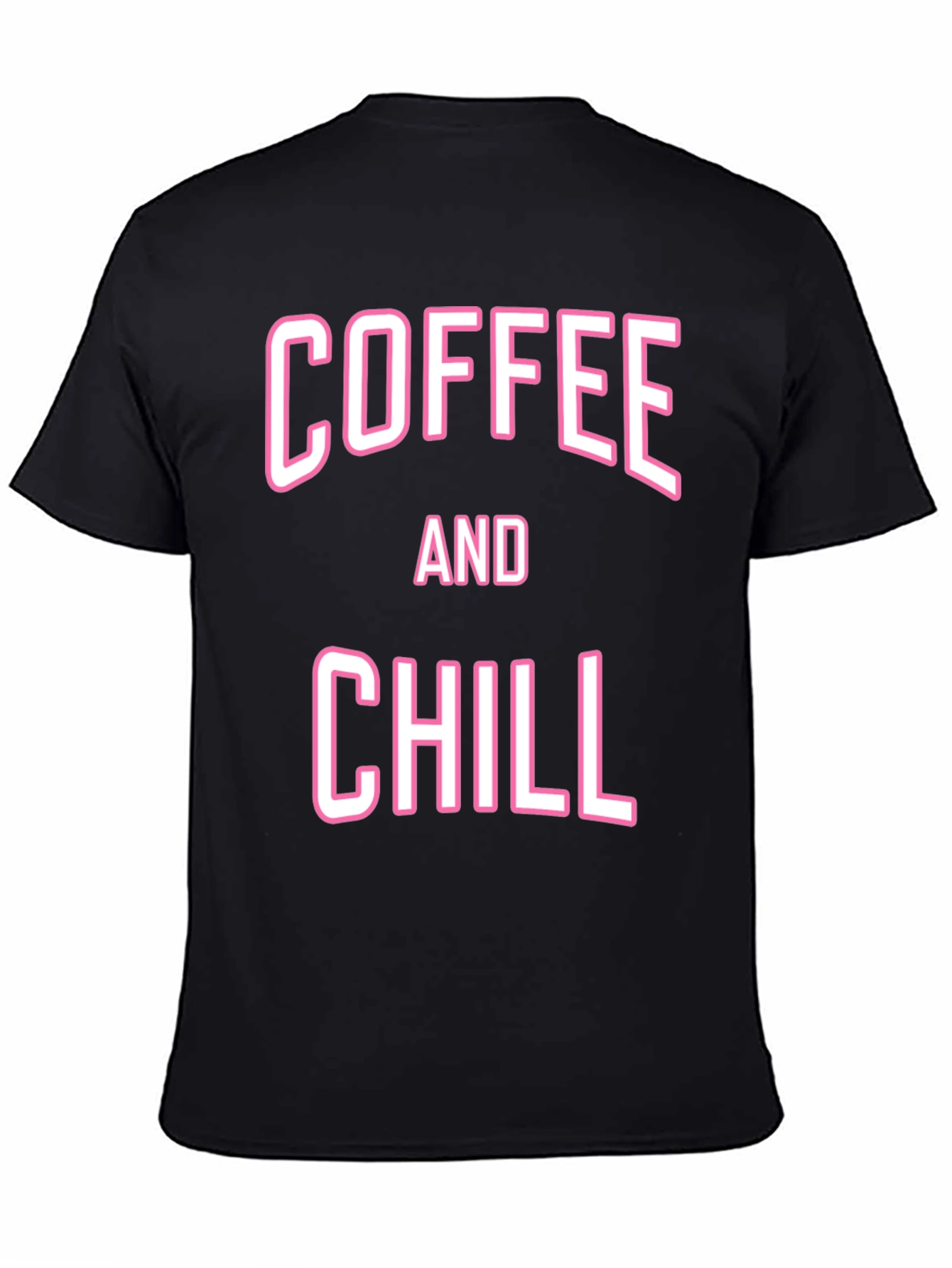 Black Coffee and Chill Graphic T-Shirt view 4
